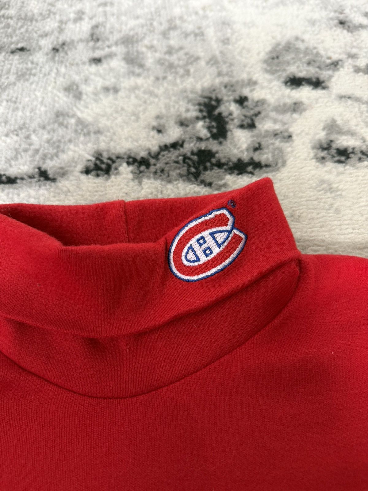 NHL Vintage Made in Canada NHL Montreal Canadiens Turtle Neck Size US XL / EU 56 / 4 - 3 Thumbnail