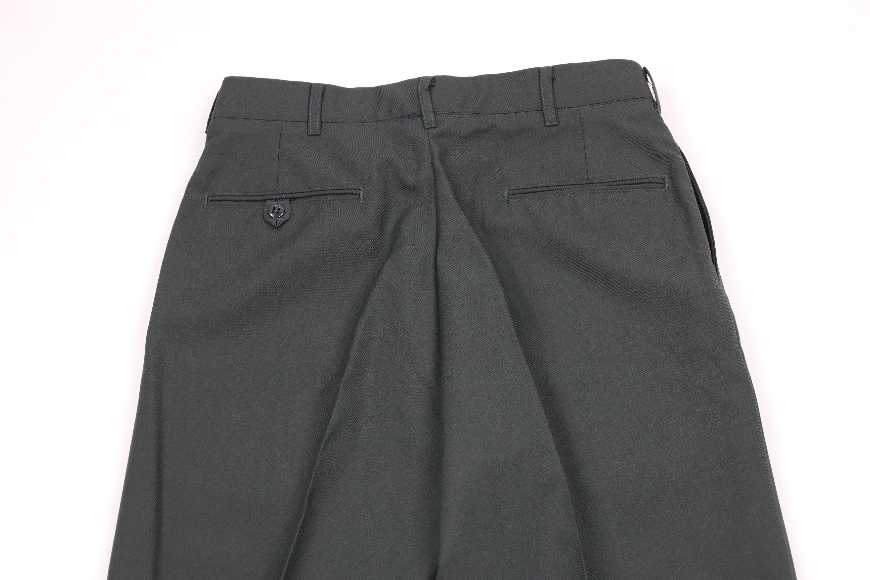 Vintage Vintage 90s Military Army Green Wool Blend Pants Trousers Size US 30 / EU 46 - 10 Thumbnail