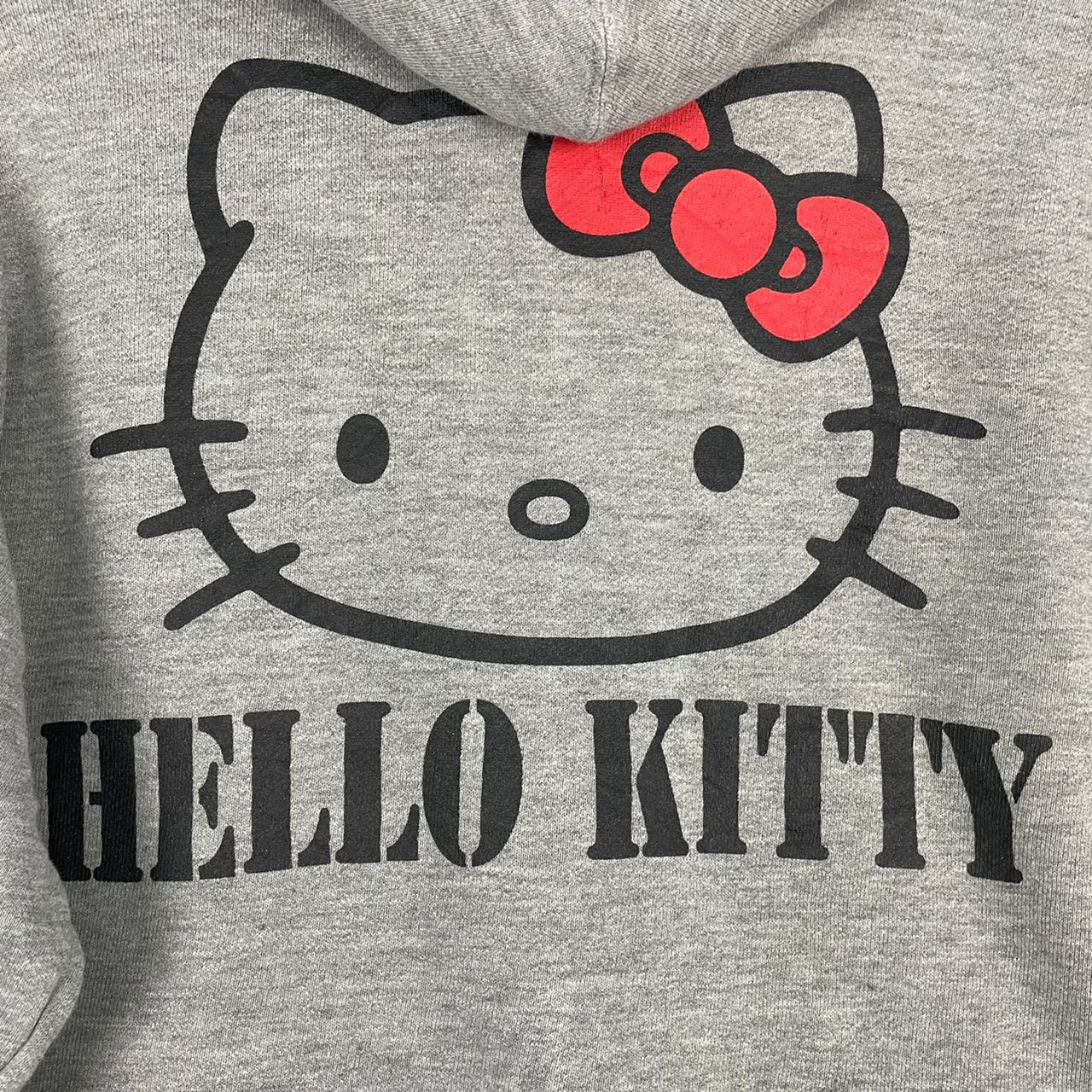 Anime Vintage Hello Kitty Backhit Printed Logo Fullzipper Hoodie Size M / US 6-8 / IT 42-44 - 9 Thumbnail
