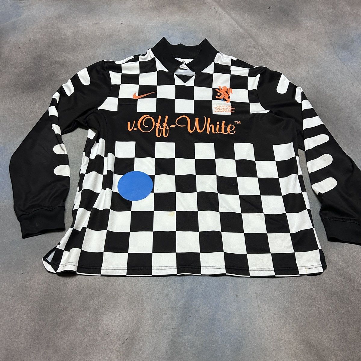 Nike × Off-White Nike Lab x OFF WHITE Jersey MMW Mercurial | Grailed