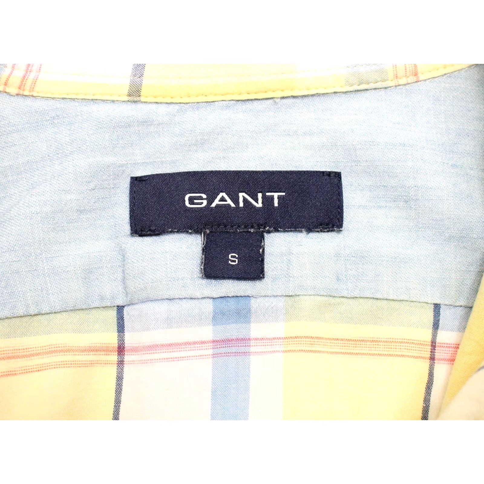 Gant Gant Big Sur Madras Fitted Shirt Men's SMALL Plaid Button Down Casual Neck Multicoloured Size US S / EU 44-46 / 1 - 7 Thumbnail