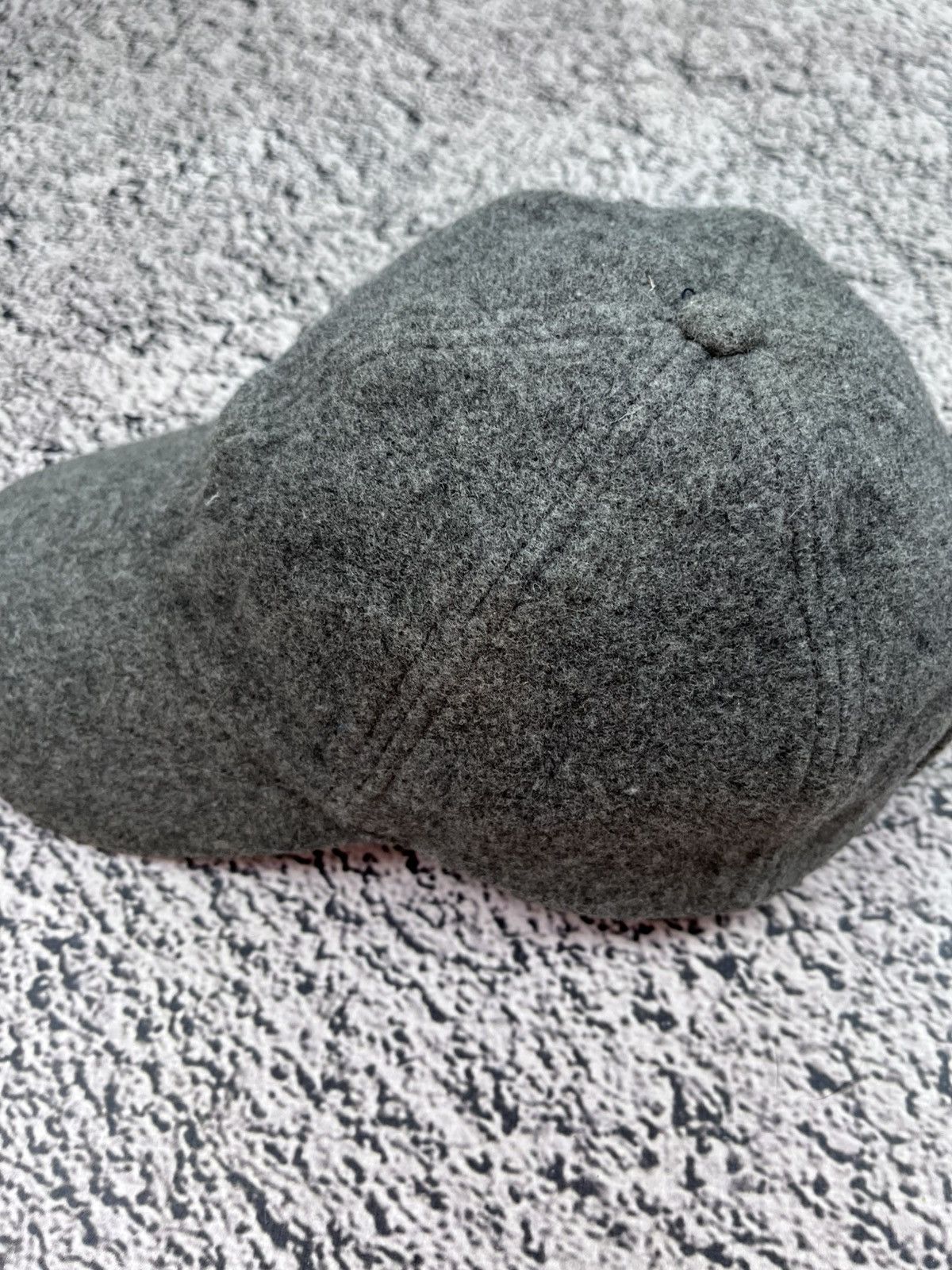 Gant Gant Grey Wool Blend Baseball Cap Hat One Size Old Money Size ONE SIZE - 3 Thumbnail