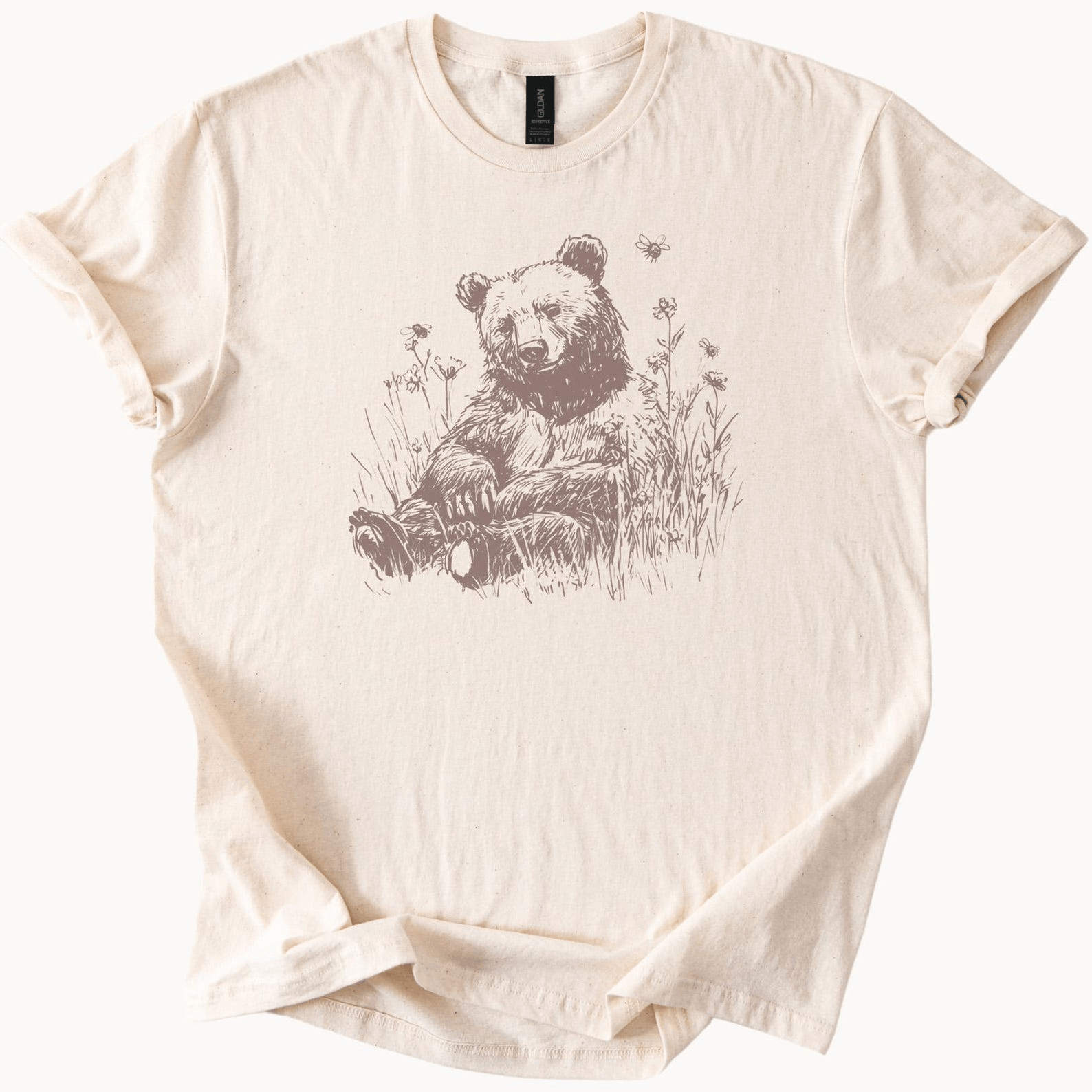 Other Cute Bear Graphic Tee Size M / US 6-8 / IT 42-44 - 4 Thumbnail