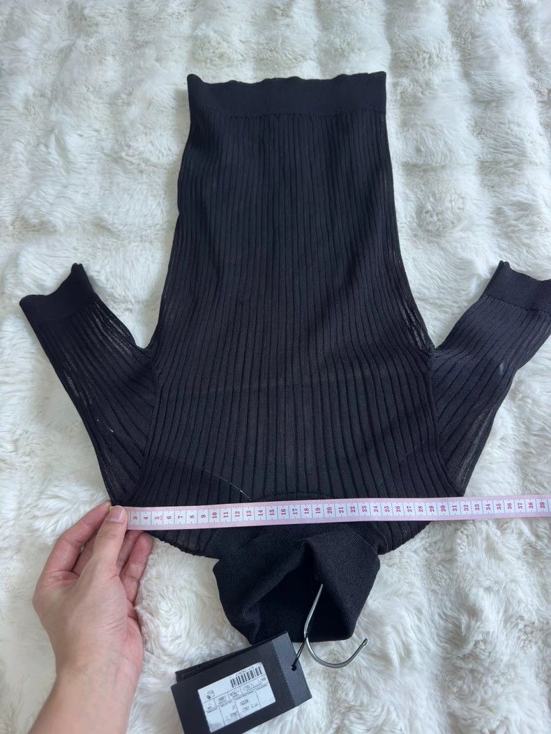 Saint Laurent Paris Saint laurent paris Silk see-through undershirt short sleev Size M / US 6-8 / IT 42-44 - 5 Thumbnail