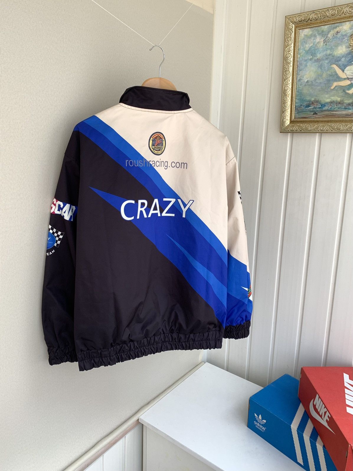 NASCAR Ford Racing Crazy NASCAR Vintage Jacket Size L Size US L / EU 52-54 / 3 - 8 Thumbnail