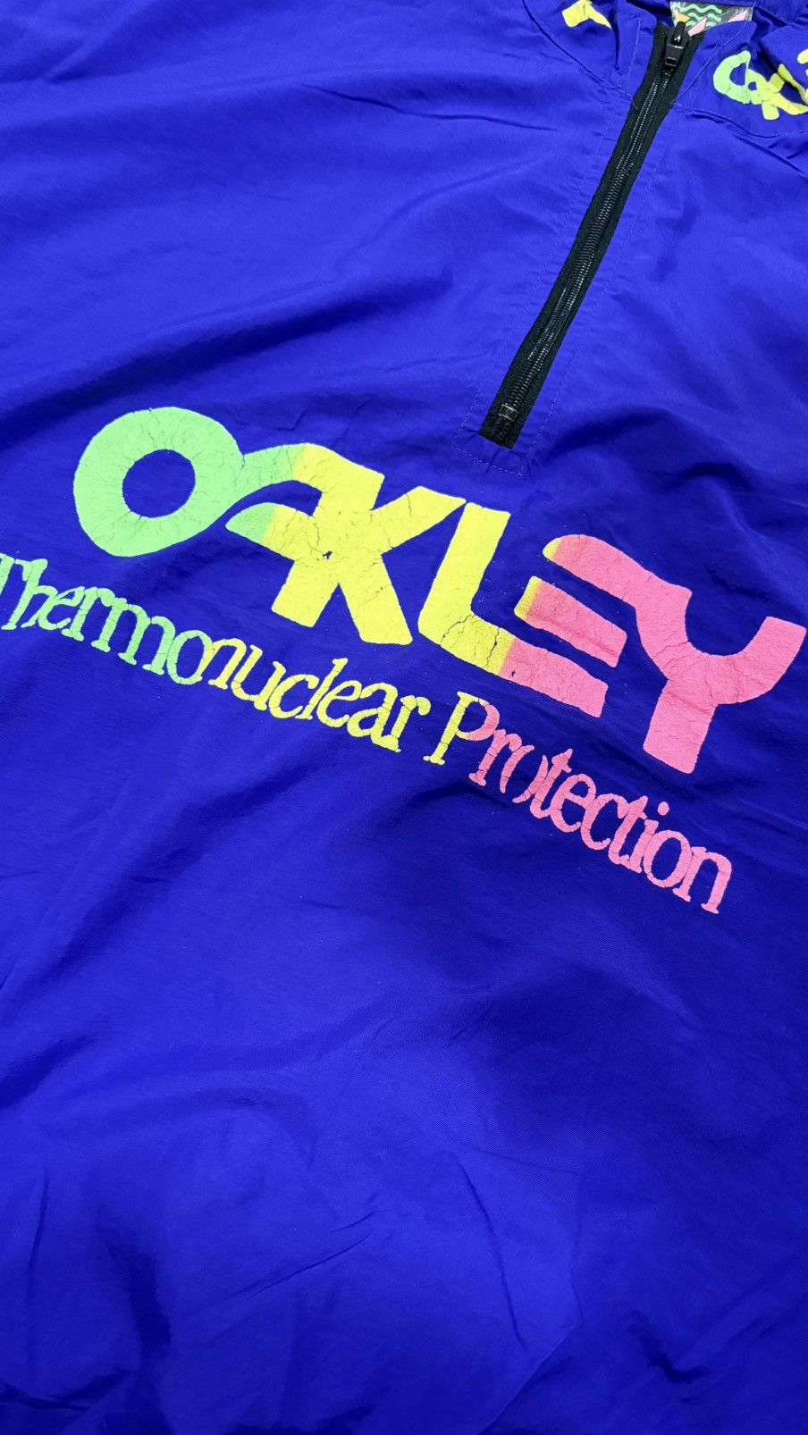 Oakley Vintage Oakley windbreaker Size US L / EU 52-54 / 3 - 3 Thumbnail