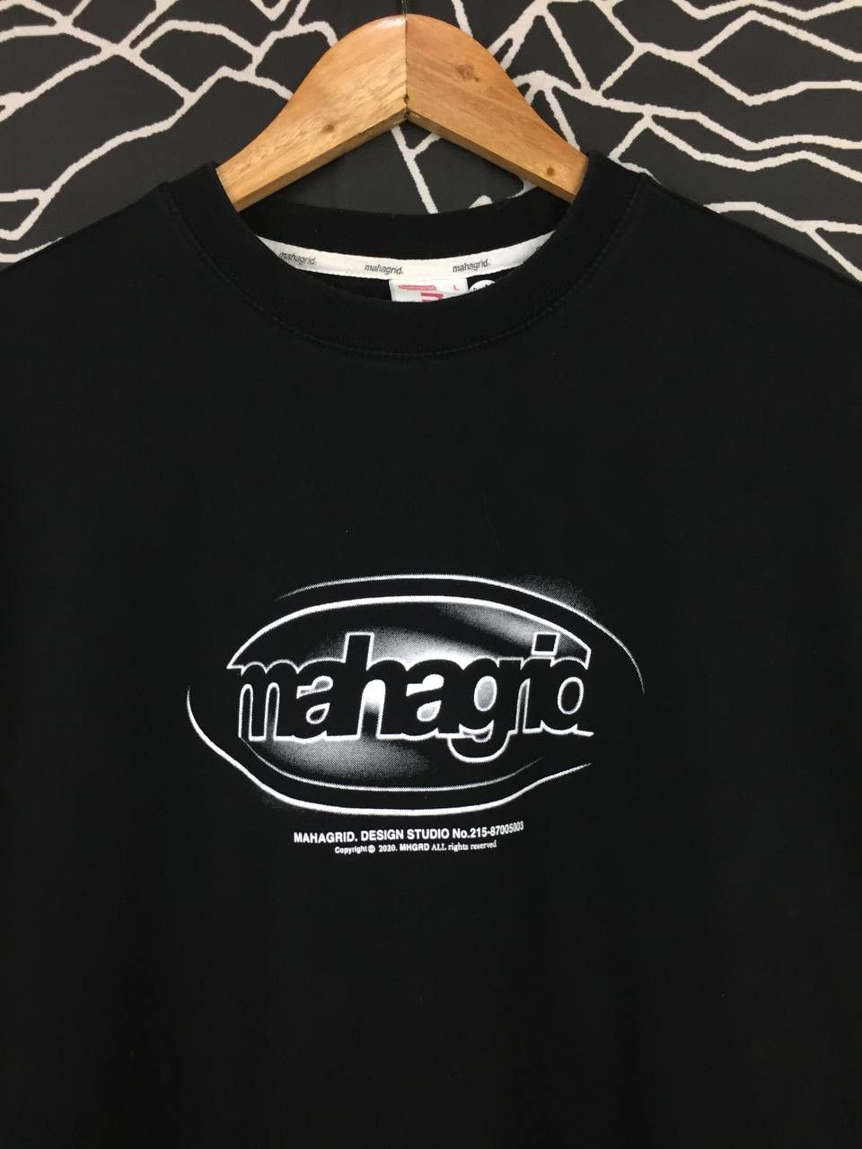 Other Mahagrid MGD Design Studio Spell Out Logo Longsleeve Tee Size US L / EU 52-54 / 3 - 3 Thumbnail