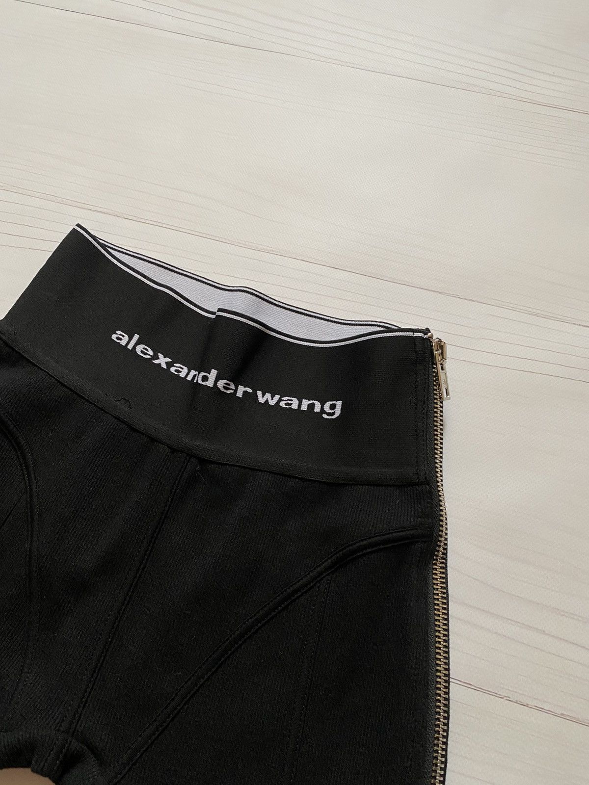 Alexander Wang Alexander Wang Side Zip Logo Waistband Leggings Size 30" / US 8 / IT 44 - 7 Thumbnail