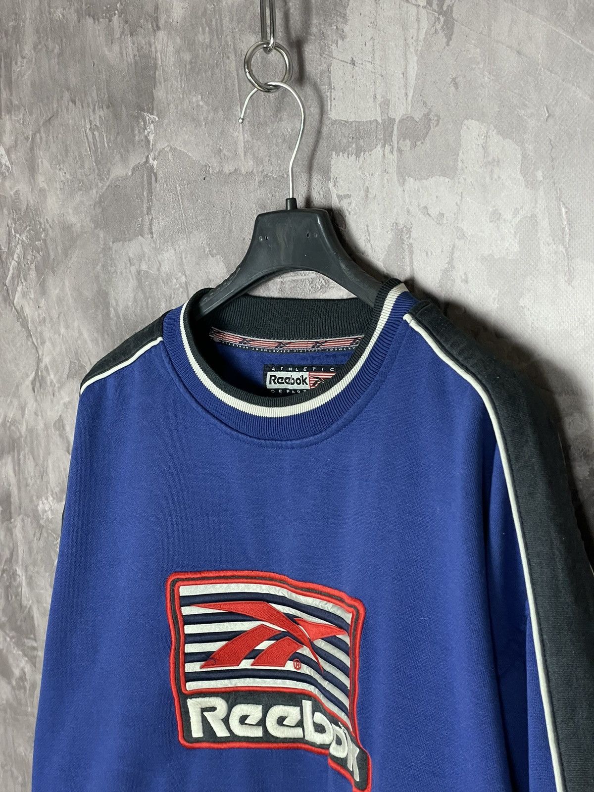 Other Reebok Vintage Sweatshirt Embroidered Big Logo Size US M / EU 48-50 / 2 - 7 Thumbnail