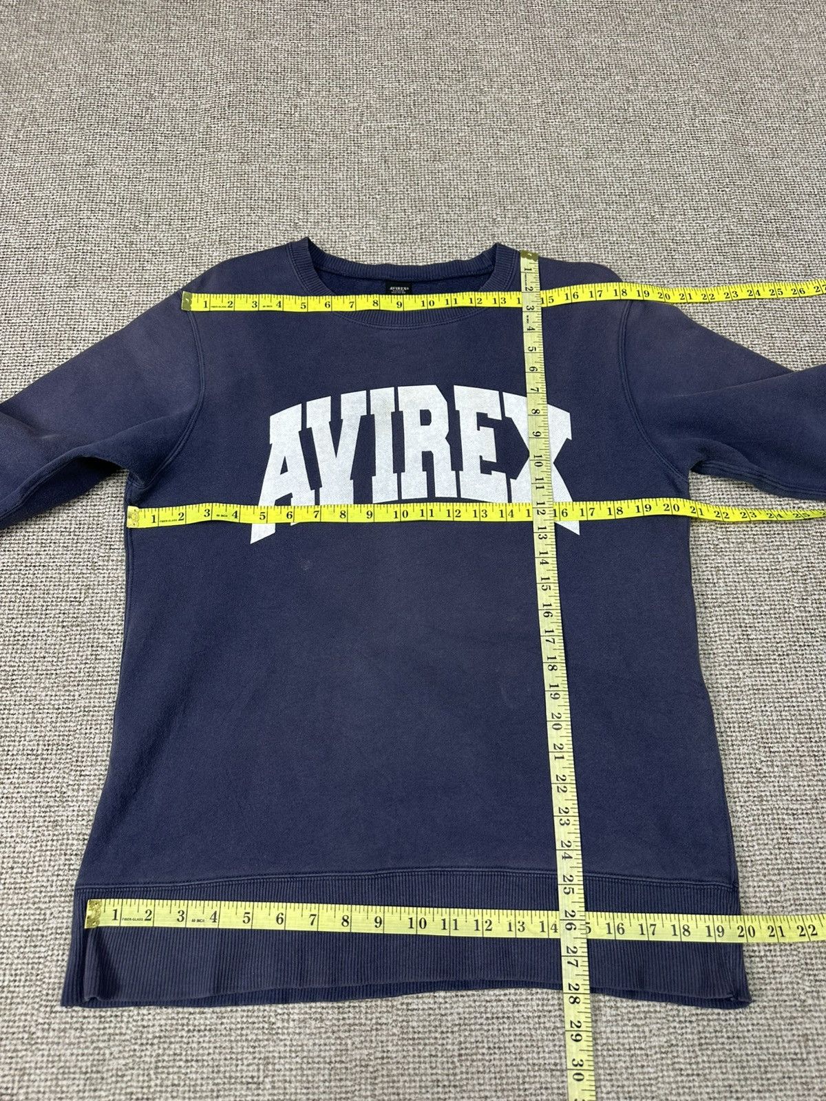 Avirex Vintage Avirex Spell Out Sun Faded Crewneck Z417 Size US L / EU 52-54 / 3 - 7 Thumbnail