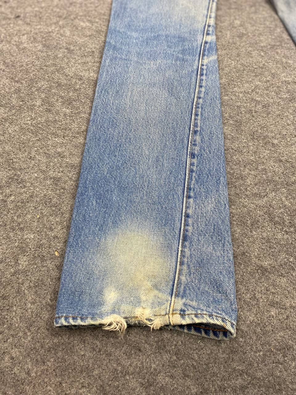 Levi's vintage levis 501 selvedge distressed denim nice design Size US 28 / EU 44 - 4 Thumbnail