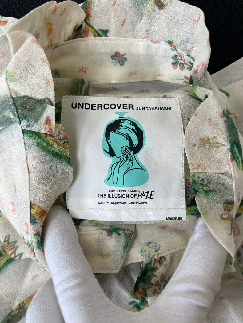 Undercover UNDERCOVER2002 Silk Chiffon Shirt 2504-Nextarrow Size M / US 6-8 / IT 42-44 - 2 Thumbnail