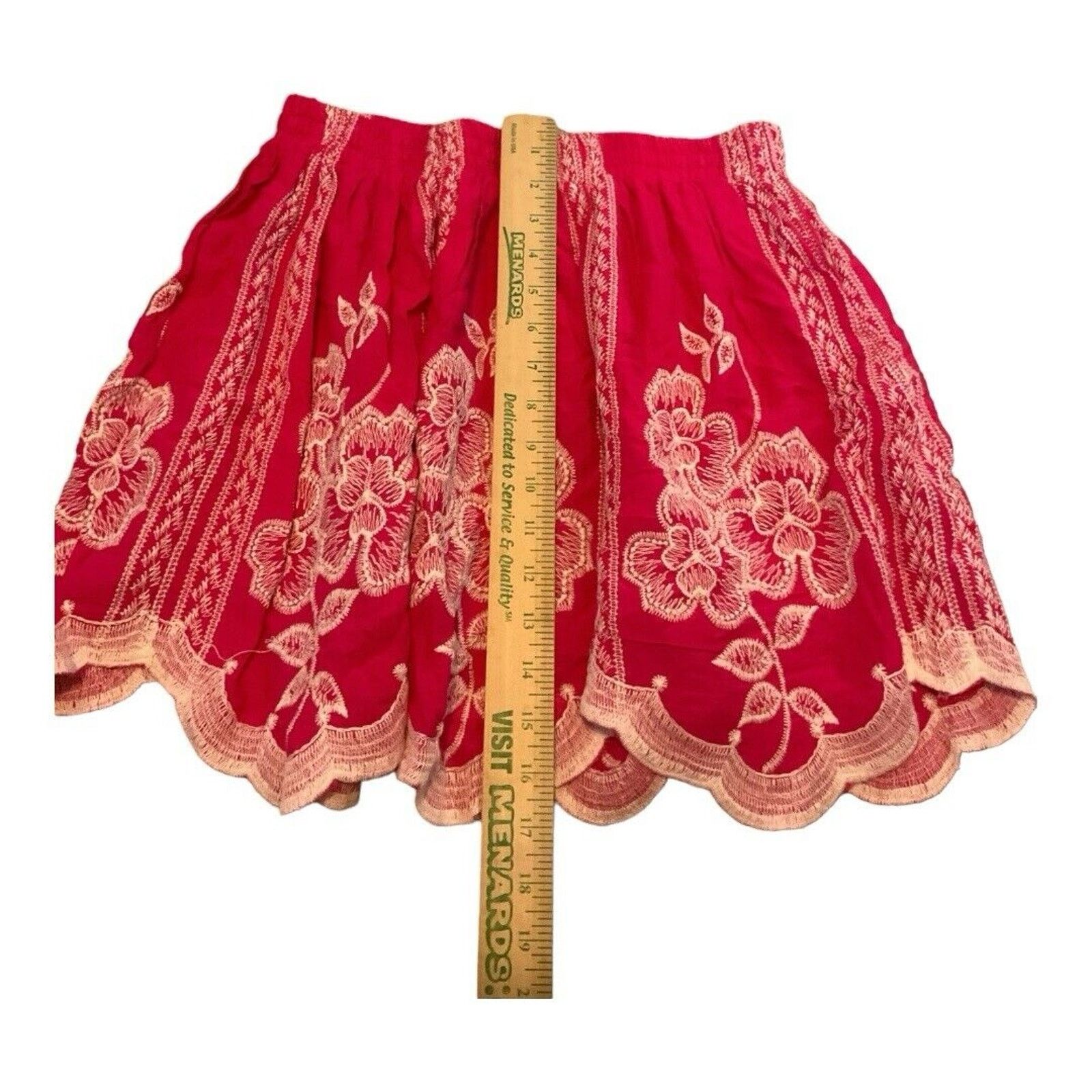 Other Solitaire Embroidered Skirt NWT Size 28" / US 6 / IT 42 - 3 Thumbnail