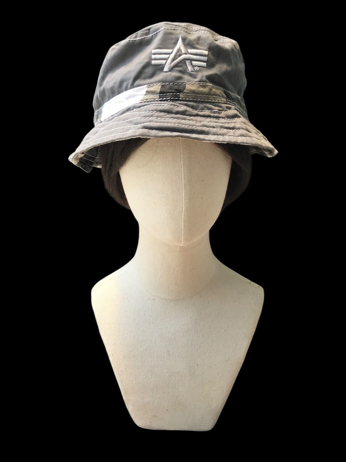 Japanese Brand × Vintage VINTAGE ALPHA INDUSTRIES CAMO BUCKETS HAT Size ONE SIZE - 1 Thumbnail