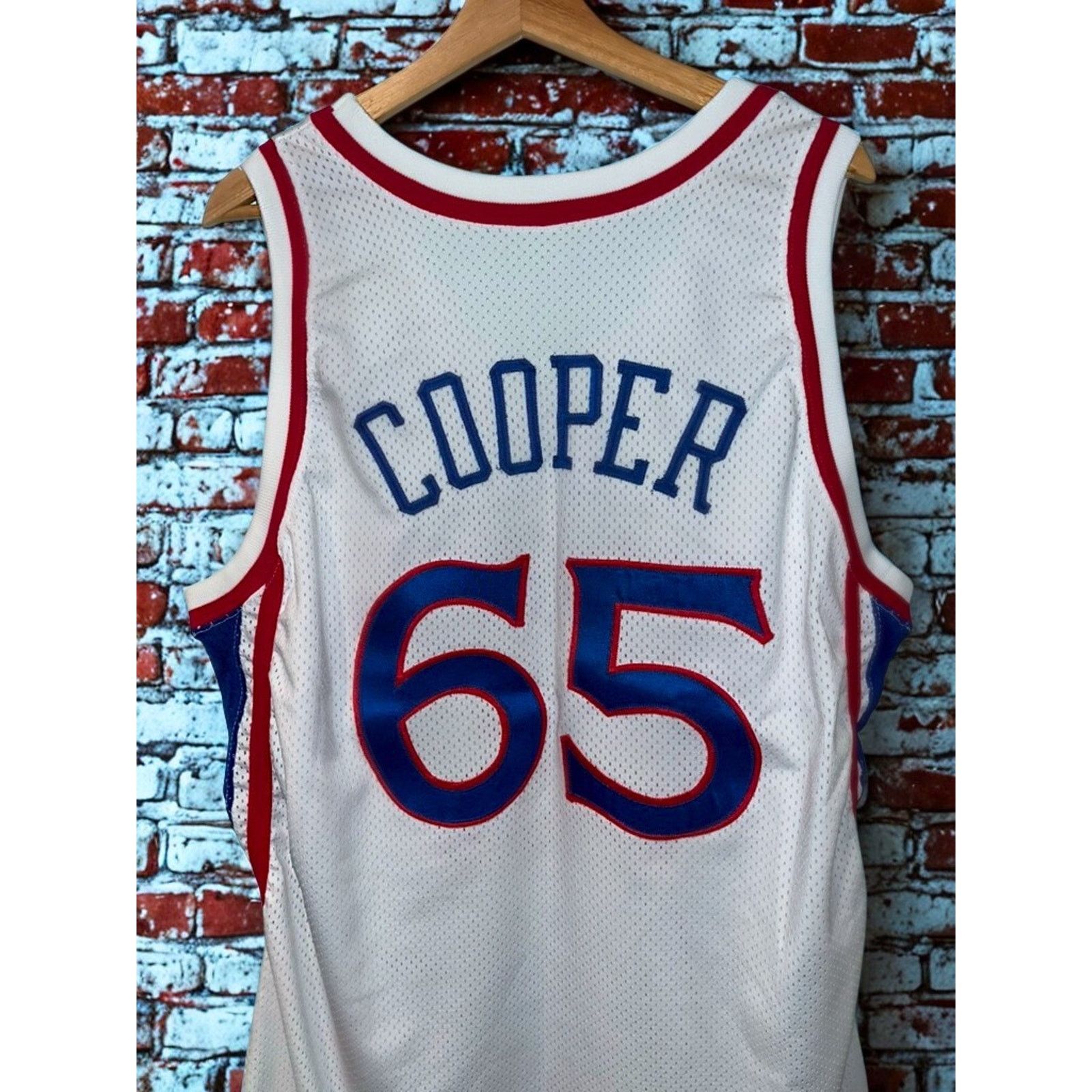 Champion Philadelphia 76ers 96-97 Game Issued Jersey Sz 52 +4 Size US XL / EU 56 / 4 - 5 Thumbnail