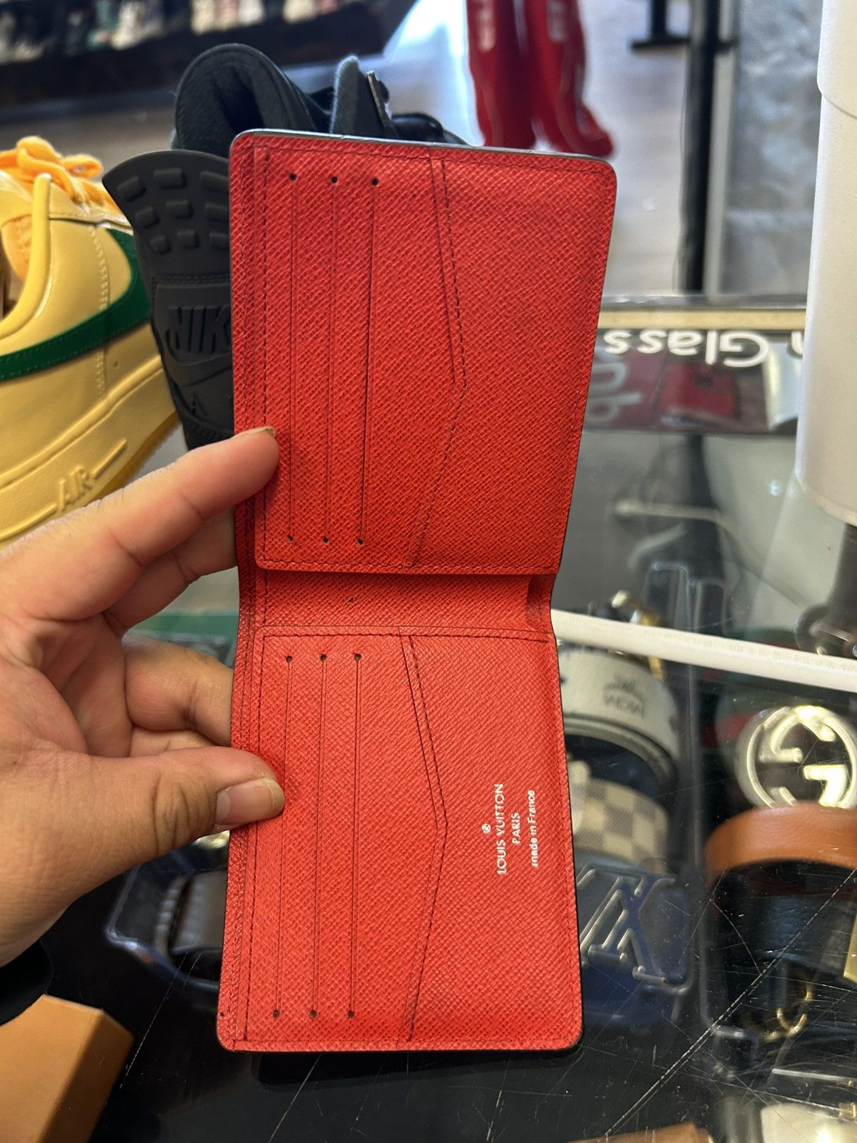 Louis Vuitton × Supreme I’m Louis Vuitton × Supreme Bi-fold Wallet Size ONE SIZE - 3 Thumbnail