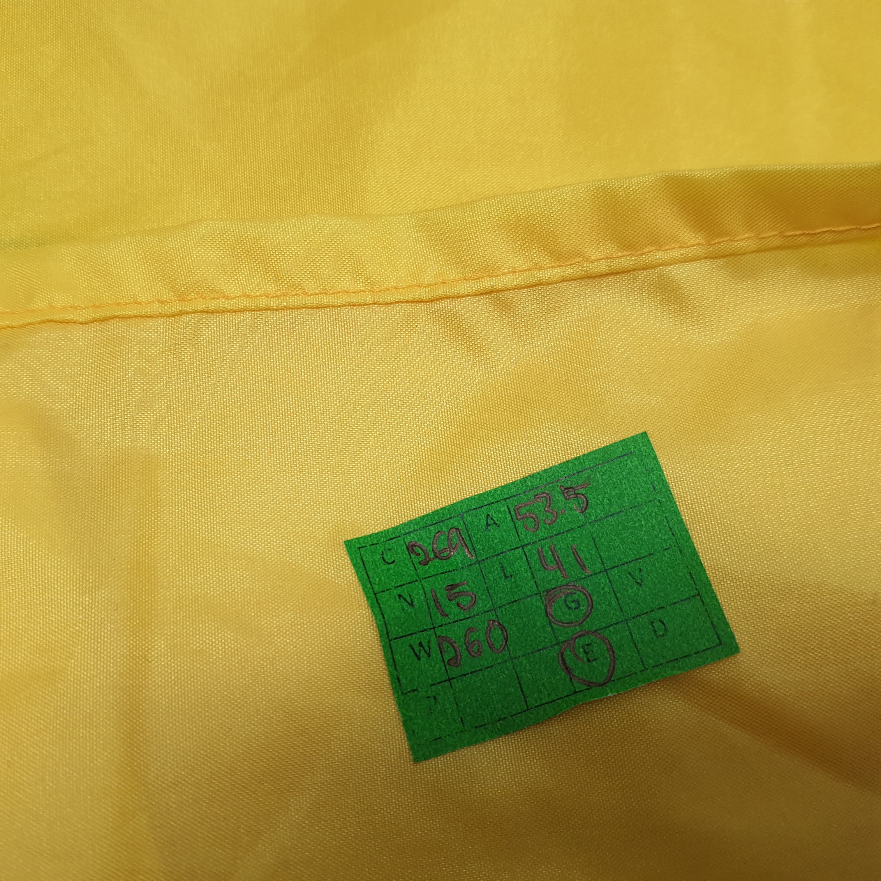 Benetton Vintage Benetton Formula 1 Racing Raincoat Free Size C269N15 Size US L / EU 52-54 / 3 - 9 Thumbnail