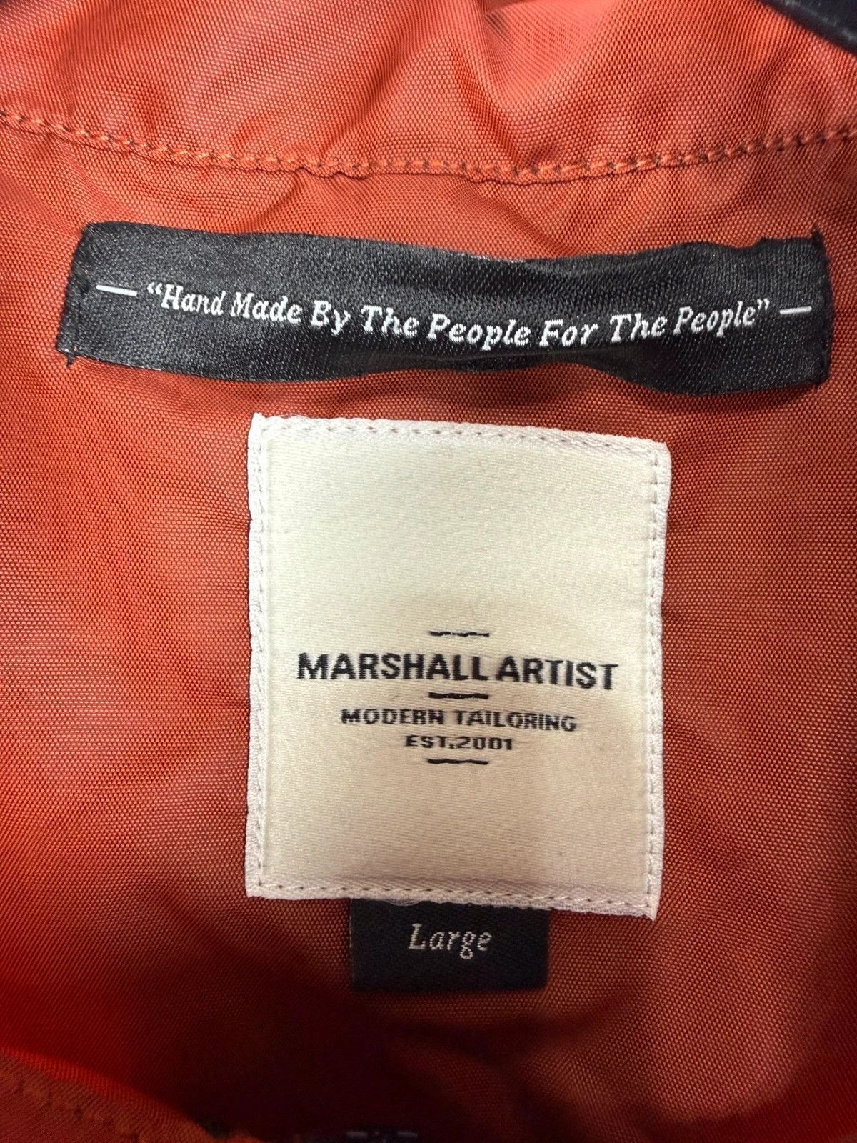 Marshall Artist Marshall Artist Wax Coated Nylon Jacket size L Size US L / EU 52-54 / 3 - 3 Thumbnail