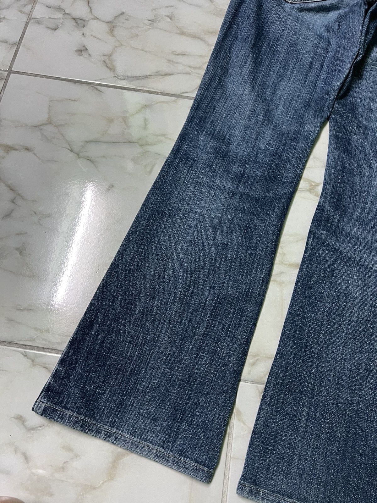 Beauty Beast × If Six Was Nine × Uniqlo 💥Insane 90’s Style Japanese Uniqlo Washed Flare Jean Size US 28 / EU 44 - 14 Thumbnail