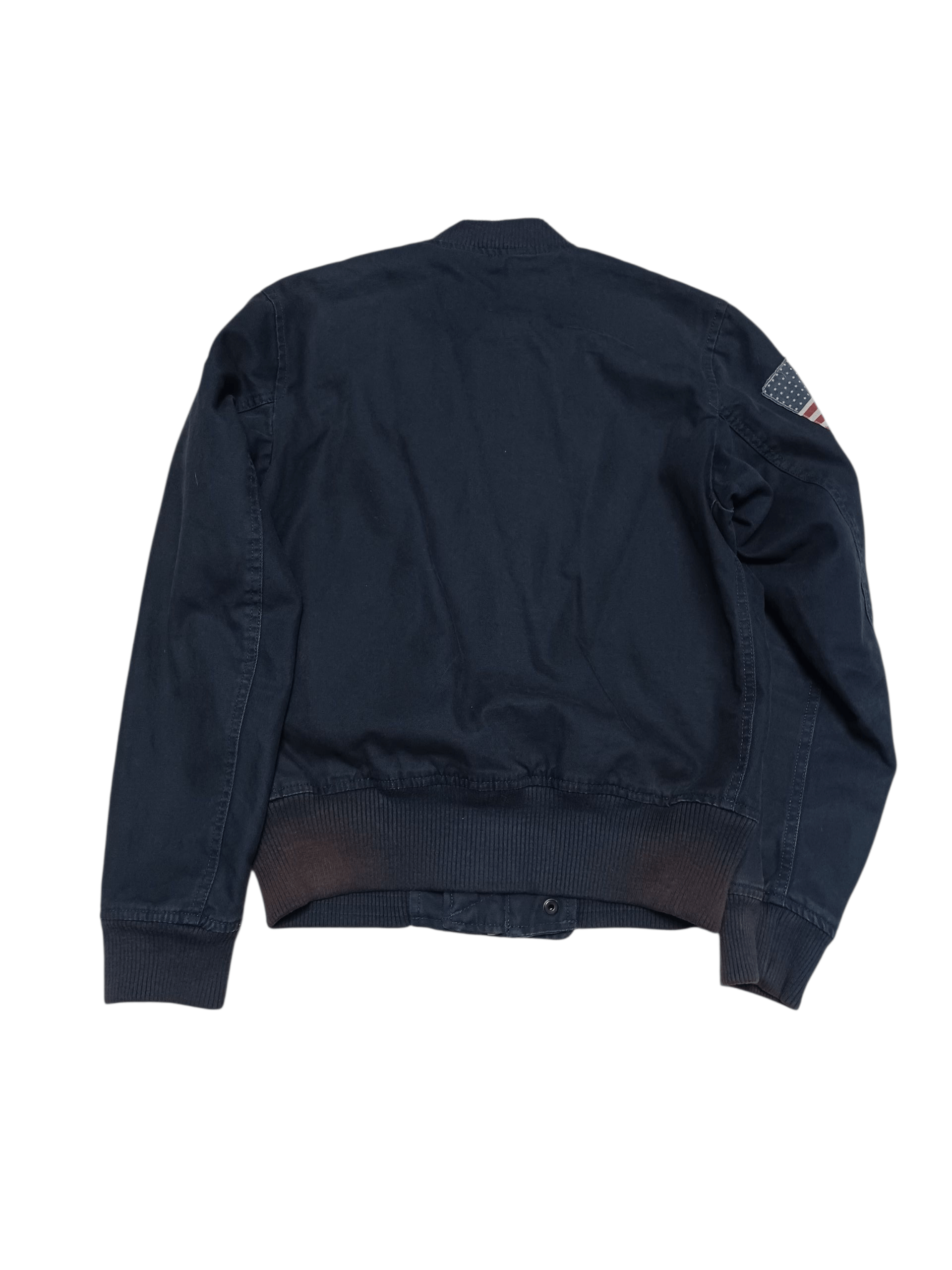 Denim & Supply Ralph Lauren DENIM&SUPPLY RALPH LAUREN FADED AMERICAN FLAG BOMBER JACKET Size US S / EU 44-46 / 1 - 3 Thumbnail