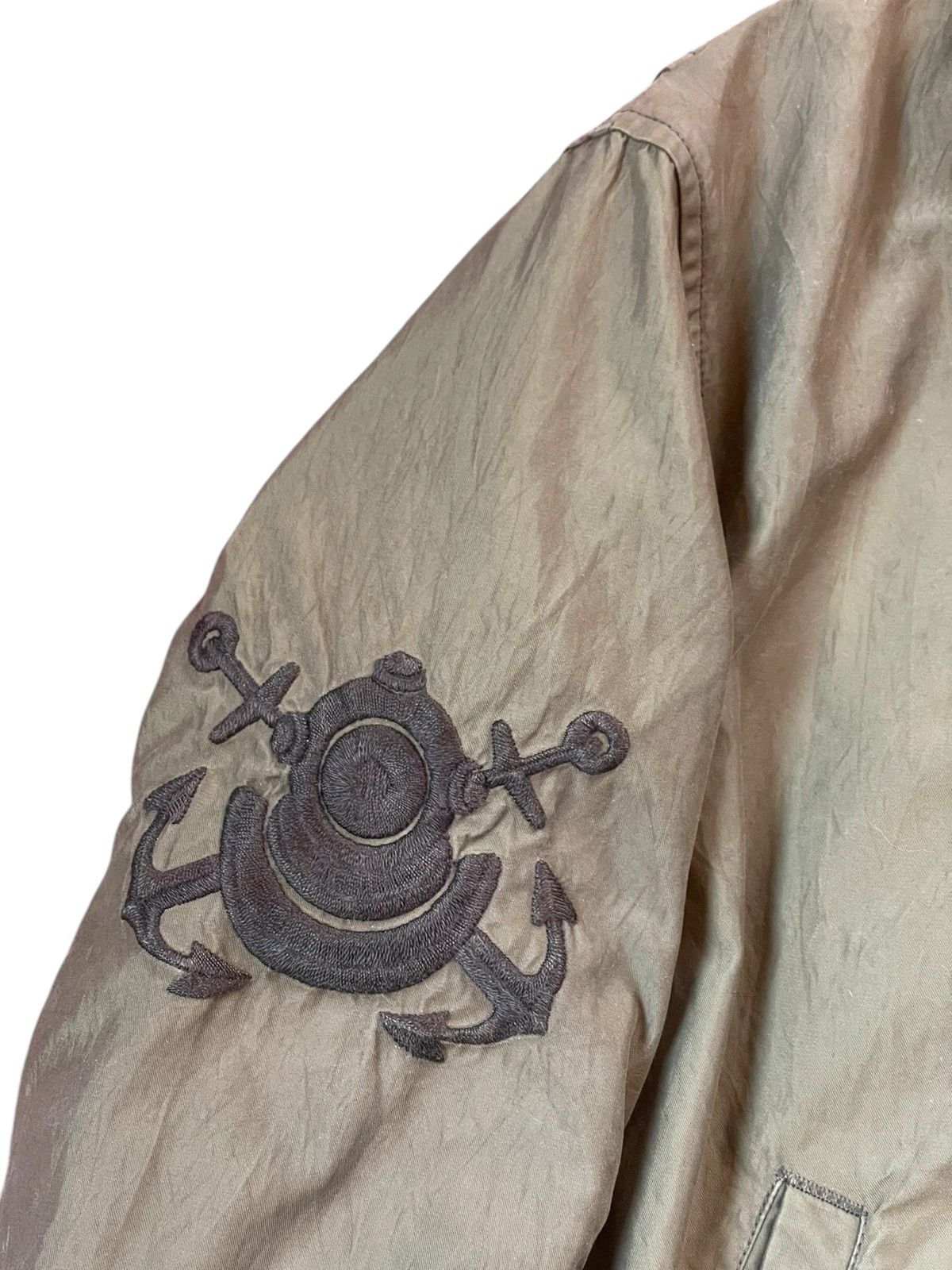 Massimo Osti × Stone Island Stone Island Marina 24SI Bomber Jacket in Olive late 1990s Size US L / EU 52-54 / 3 - 2 Thumbnail