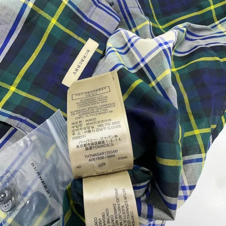 Burberry Burberry Burberry Plaid Print Long Sleeve Shirt for Men-25 Size US M / EU 48-50 / 2 - 9 Thumbnail