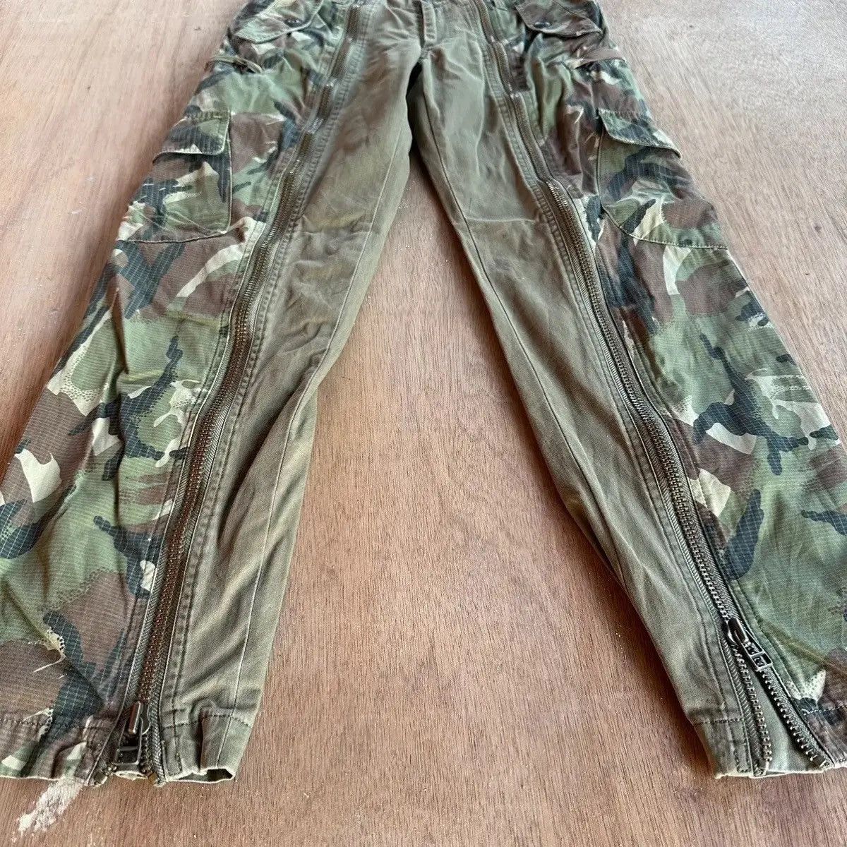 Japanese Brand SICKS 💥MALA VITA JAPANESE VTG HYBRID CAMO ZIPPER RARE PANTS Size US 30 / EU 46 - 4 Thumbnail