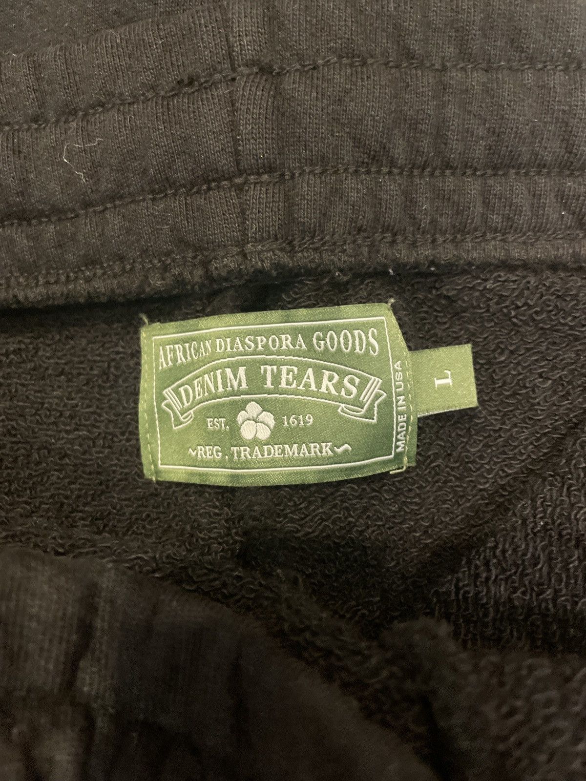 DENIM TEARS Denim Tears ADG Sweatpants Black Size US 34 / EU 50 - 2 Thumbnail