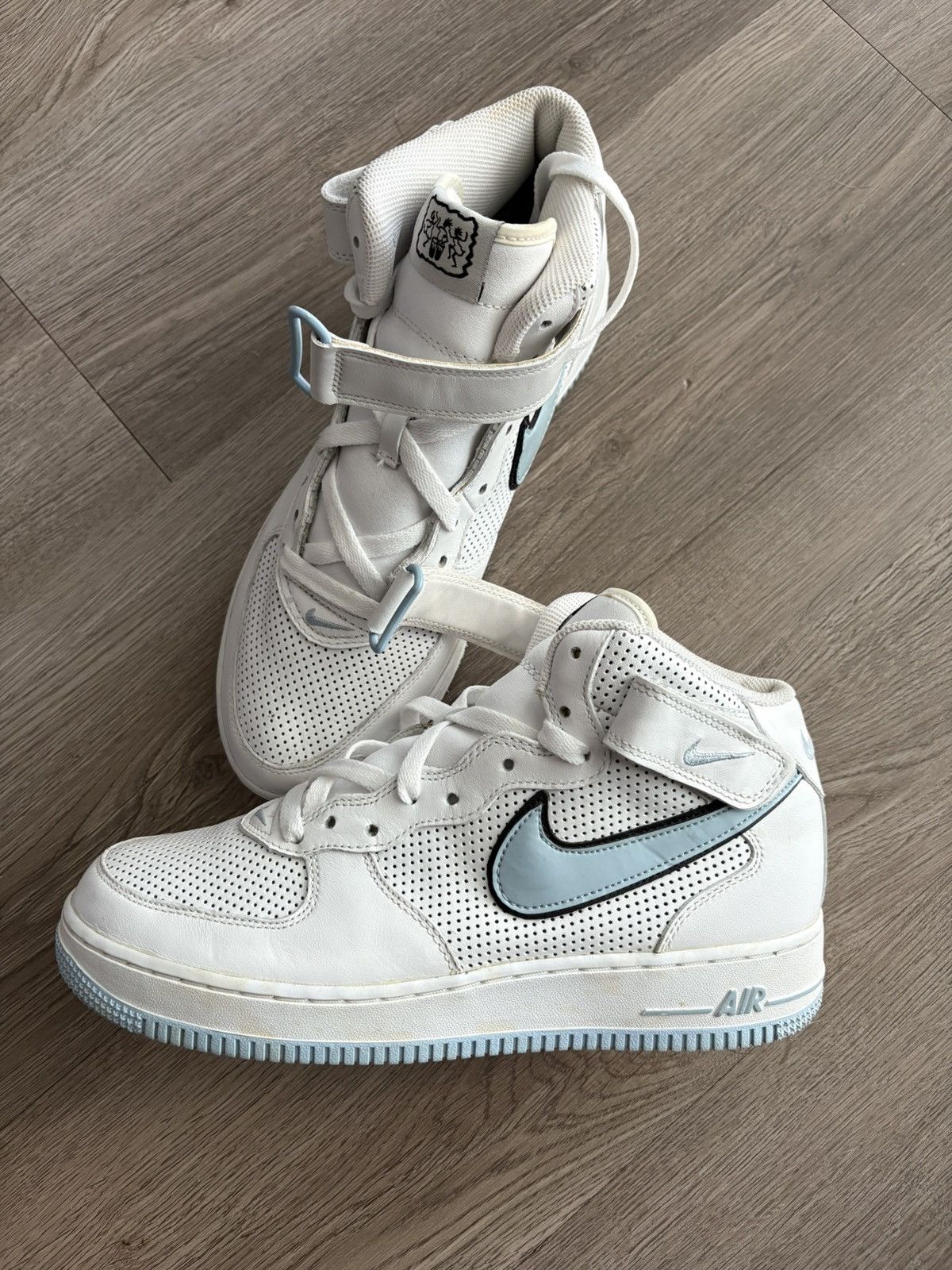 Nike Nike air force 1 2005 icey blue Size US 9 / EU 42 - 2 Thumbnail