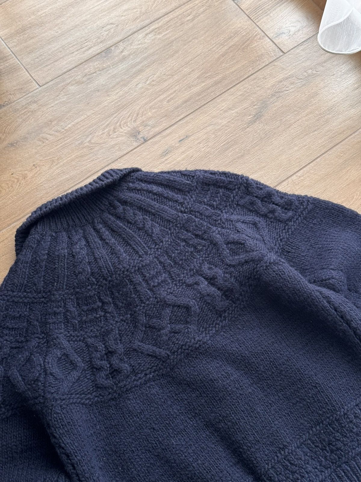 Comme des Garcons Tao Kurihara Comme Des Garcons x Batoner Wool Knit Cardigan Size US M / EU 48-50 / 2 - 16 Thumbnail