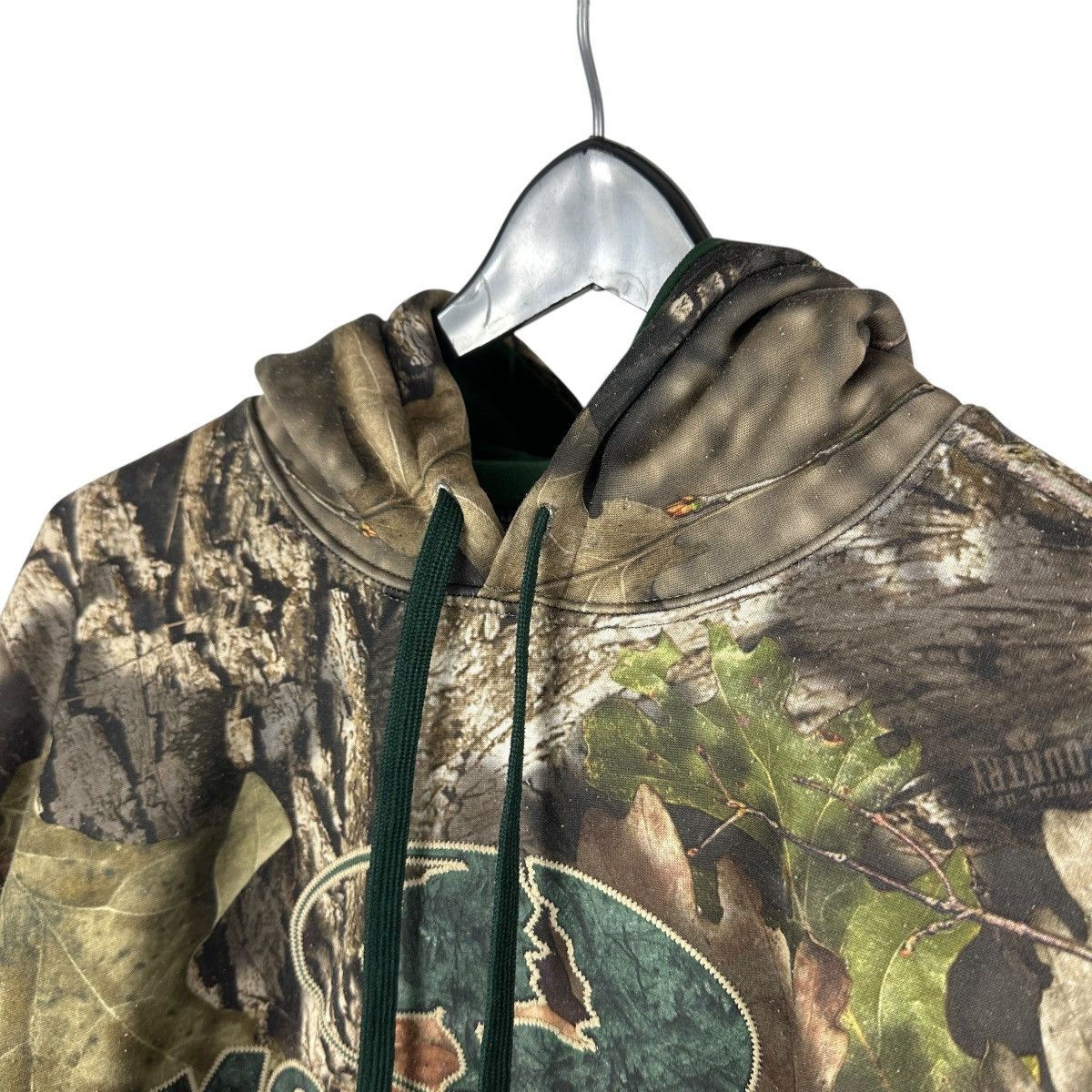 Mossy Oaks Mens Y2K Mossy Oak Green Camo Pullover Hoodie Size US L / EU 52-54 / 3 - 7 Thumbnail