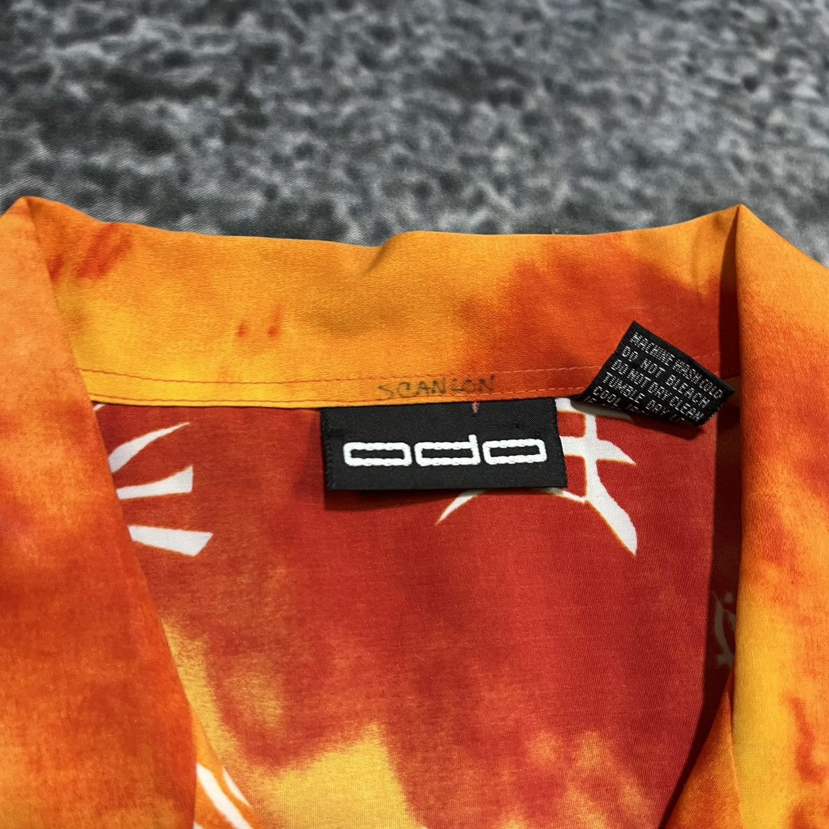 JNCO VINTAGE Y2K ODO FLAMES TRIBAL GRUNGE SKATER BUTTON UP SHIRT Size US XL / EU 56 / 4 - 4 Thumbnail