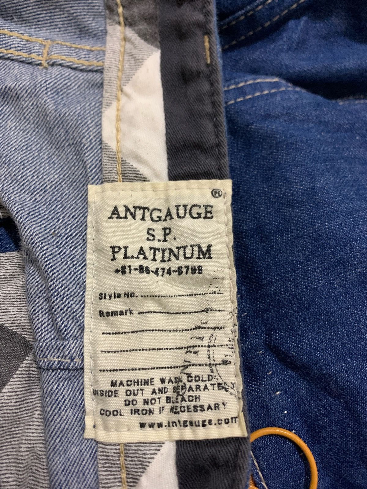 Hysteric Glamour × If Six Was Nine × Japanese Brand Antgauge Fournimesure Jeans Size US 30 / EU 46 - 8 Thumbnail