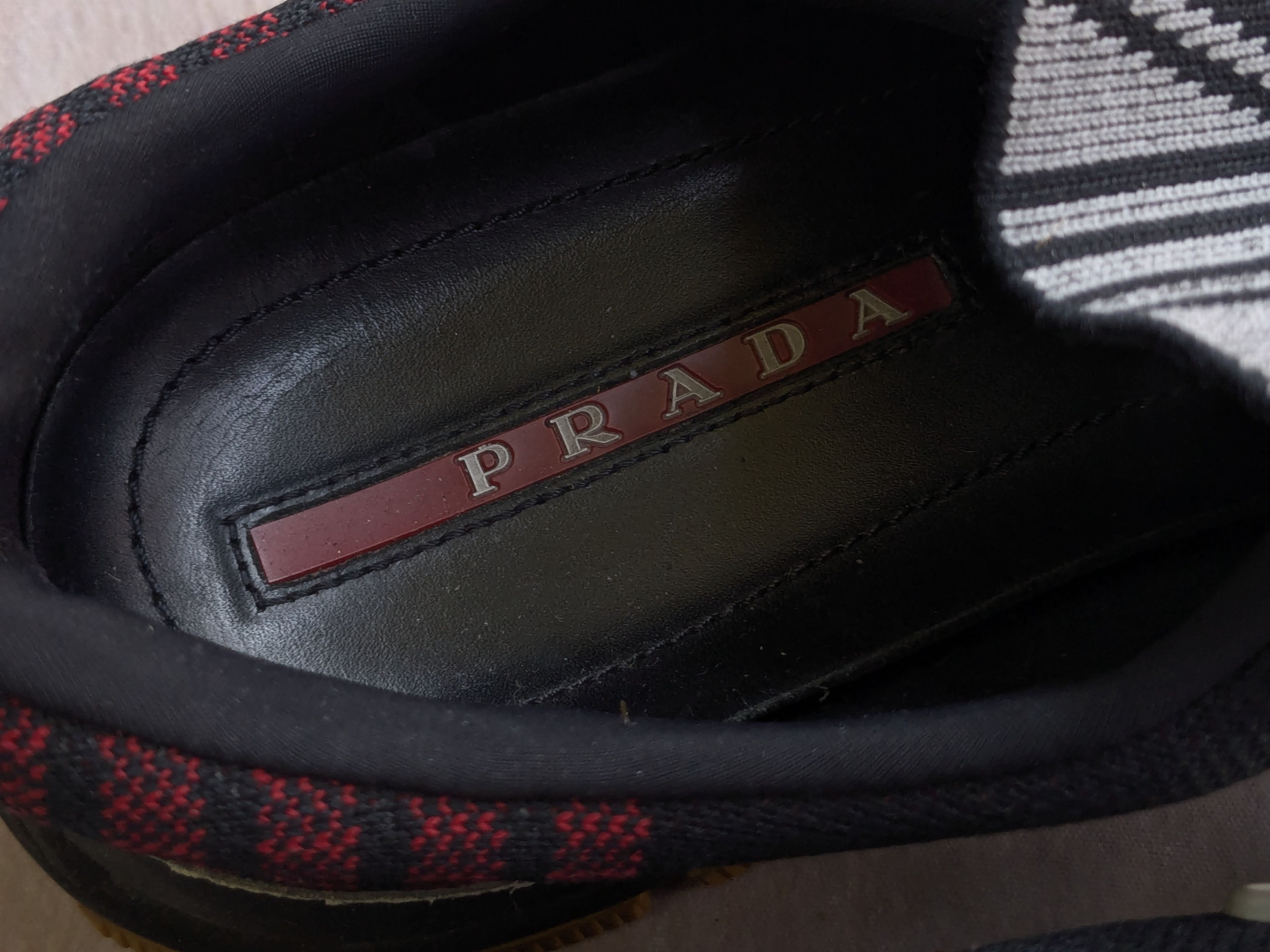 Prada Prada Crossection Sneakers Black Gray 9 Size US 9 / EU 42 - 6 Thumbnail