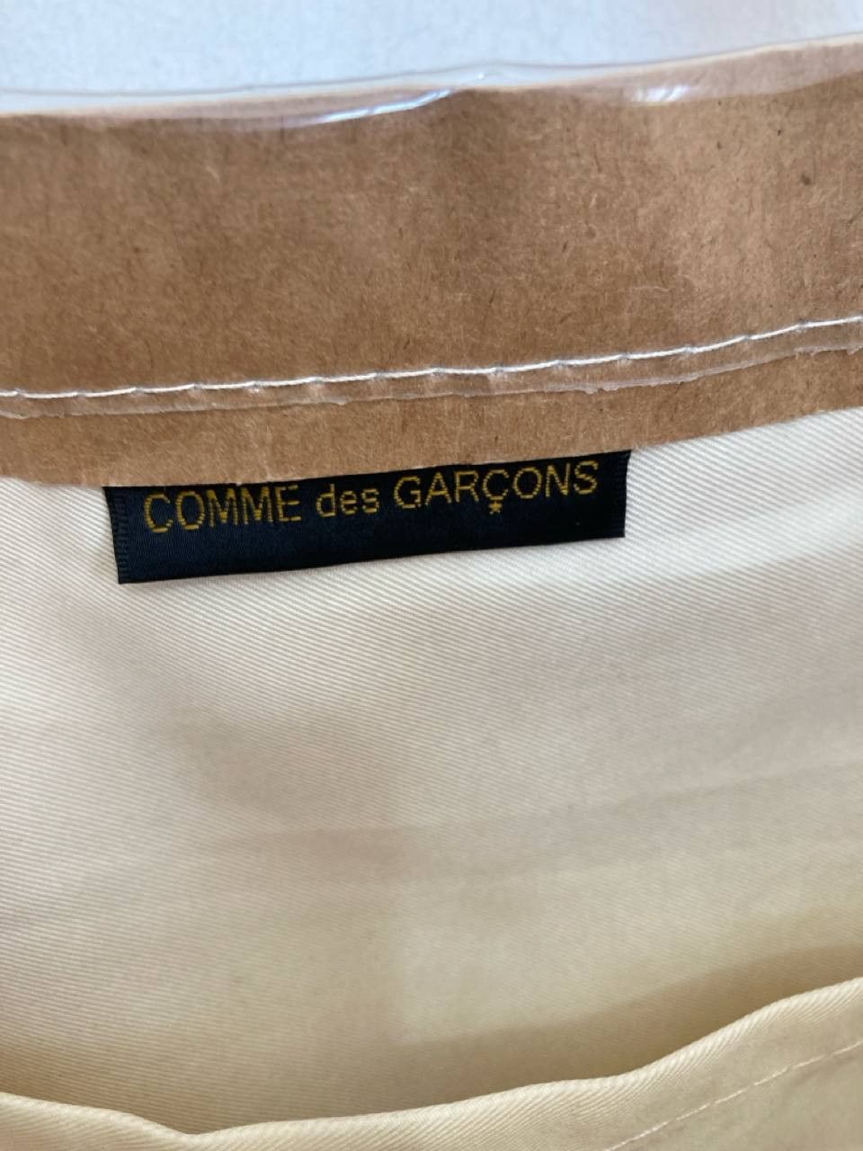 Comme des Garcons PVC Kraft Paper Comme des Garçons Tote Bag Size ONE SIZE - 8 Thumbnail