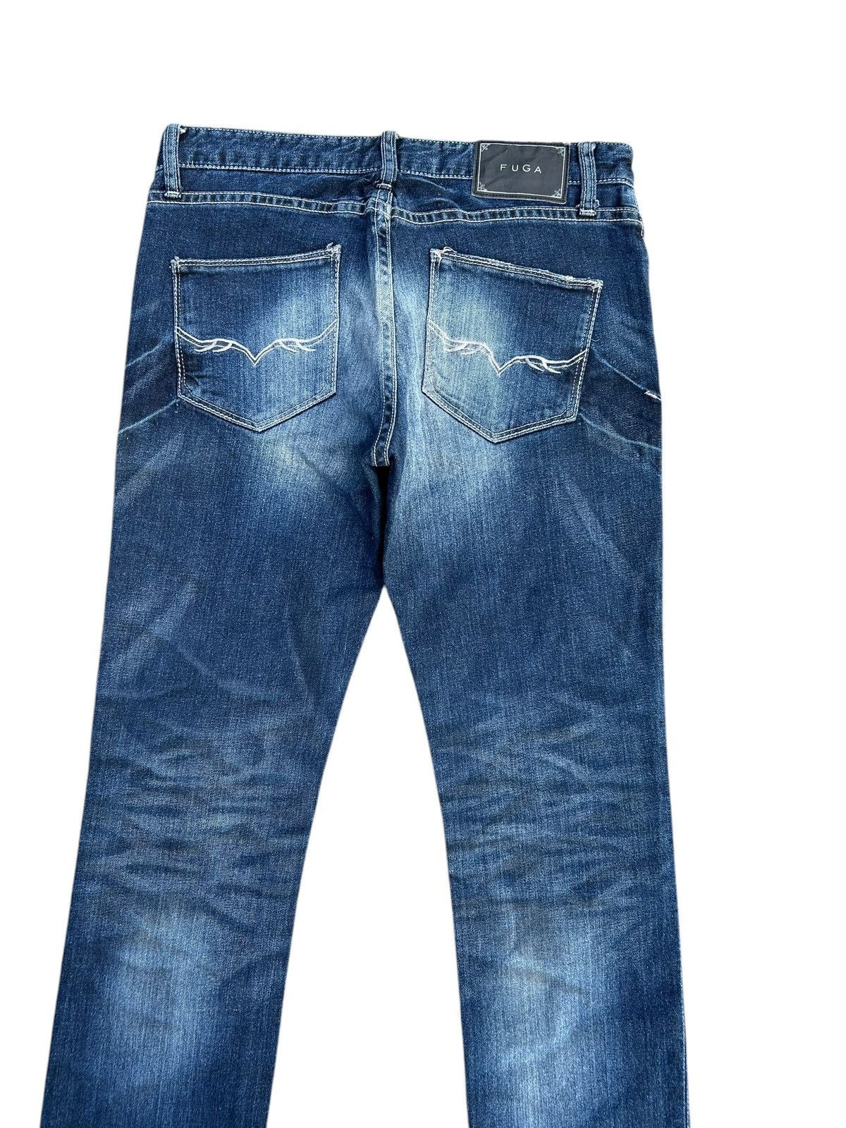 GOSTAR DE FUGA Gostar De Fuga Japanese Distressed Denim Jeans Size US 30 / EU 46 - 6 Thumbnail