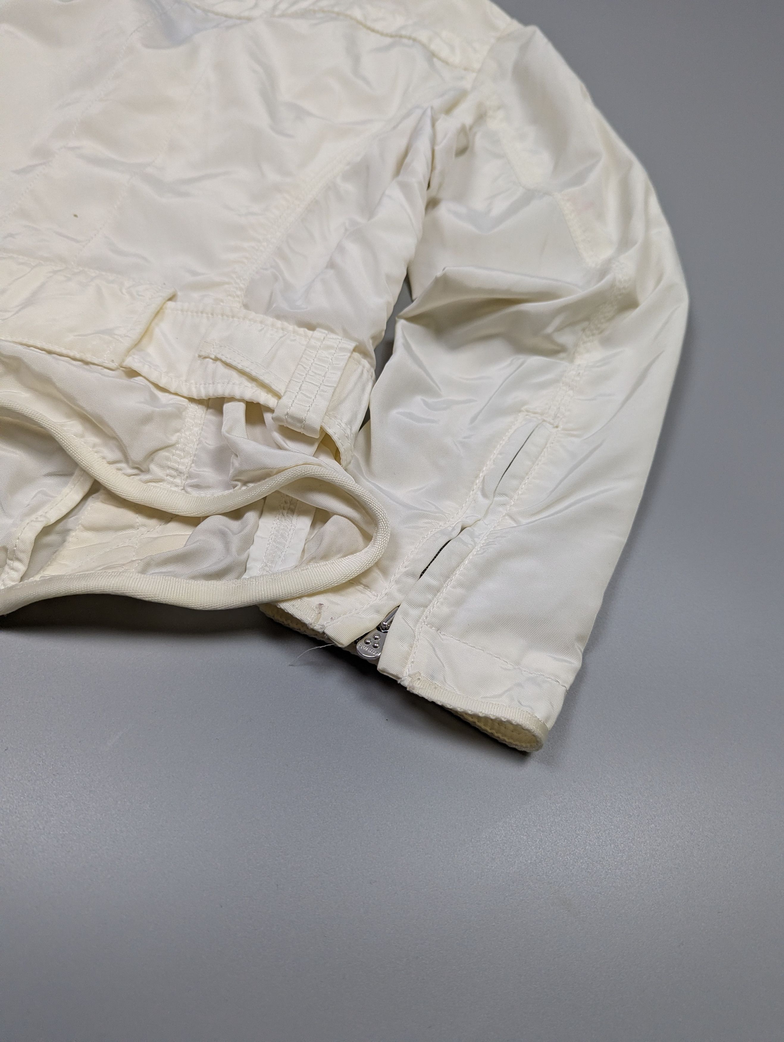 Peuterey Peuterey Hill Rose Vintage Shiny White Jacket Biker Size S / US 4 / IT 40 - 19 Thumbnail