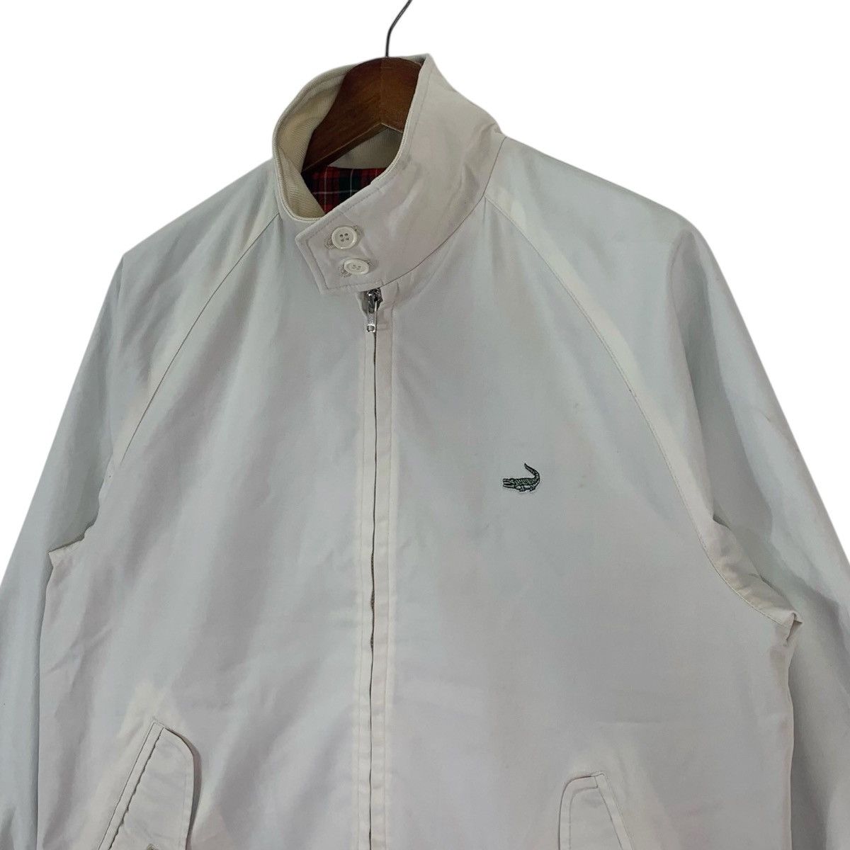 Vintage Vintage Crocodile White Full Zipper Jacket Size US M / EU 48-50 / 2 - 4 Thumbnail
