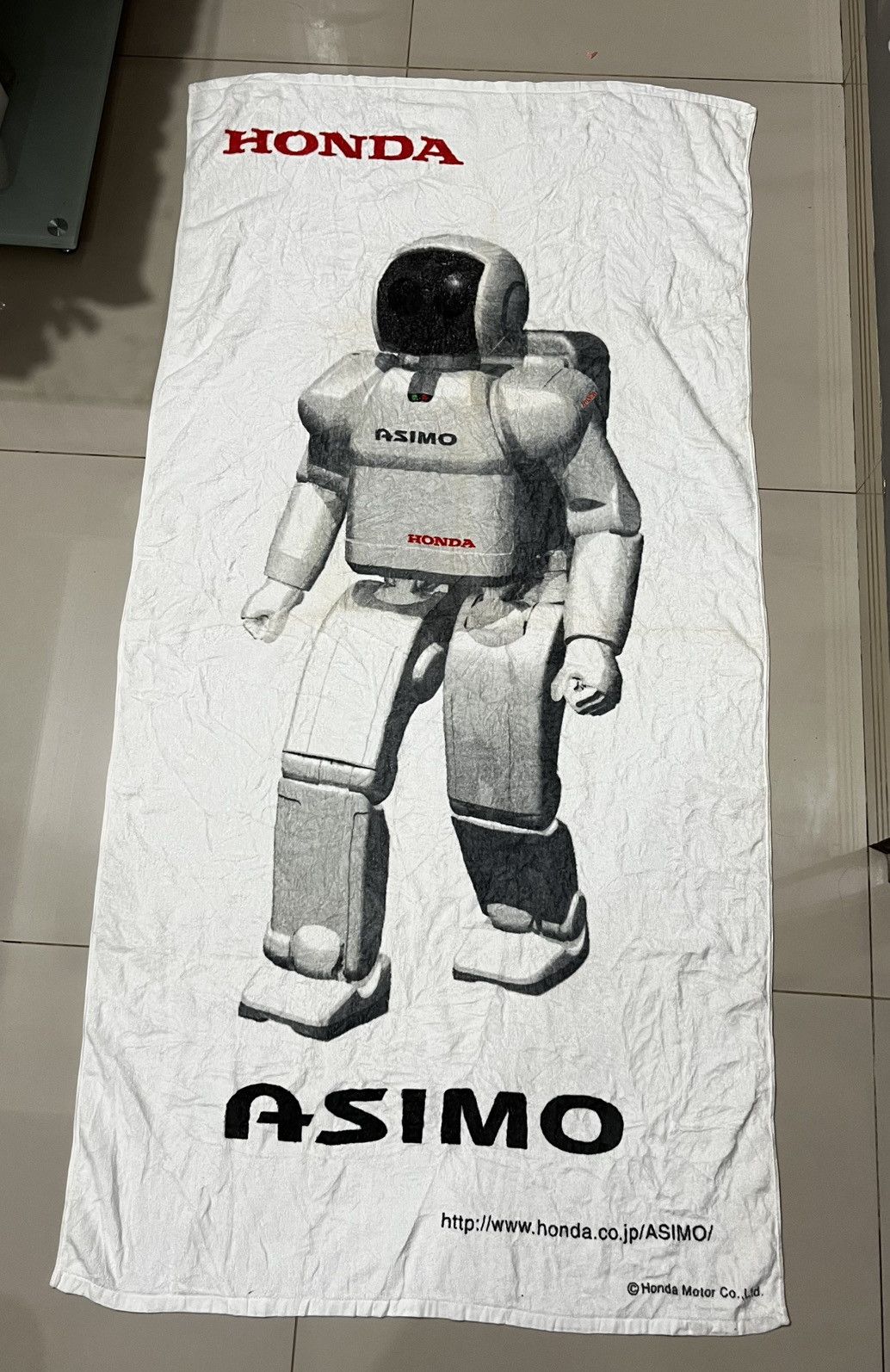 Honda × Japanese Brand × Vintage Vintage 00s Honda Asimo Big Towel Size ONE SIZE - 2 Thumbnail