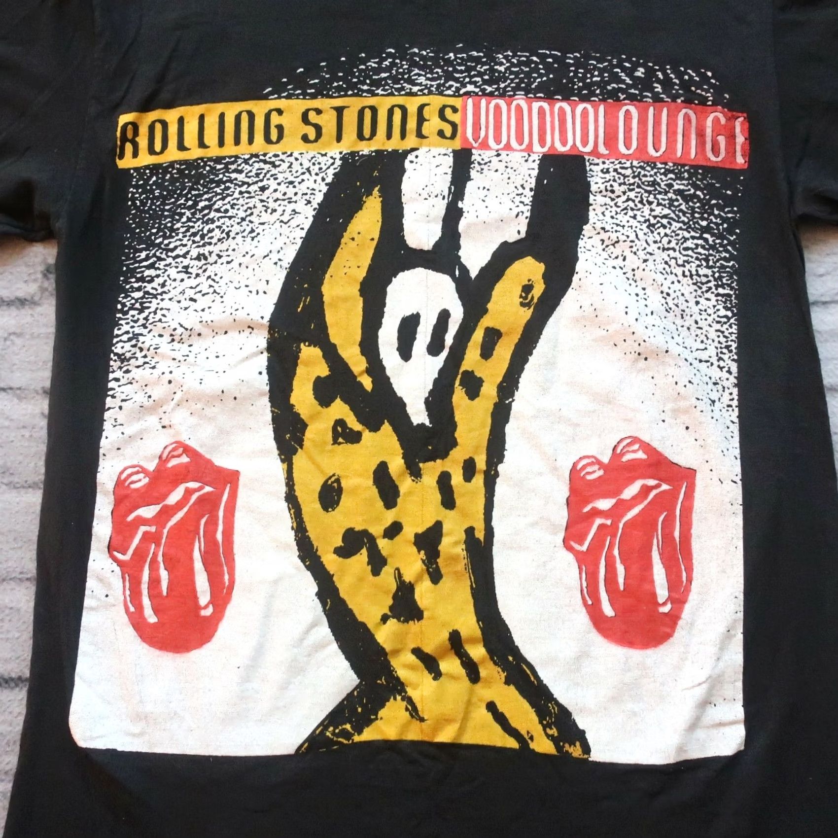 Vintage Vintage Rolling Stones Shirt Voodoo Lounge Skeletons Tshirt Large Black 90s Mens Jazz? Size US L / EU 52-54 / 3 - 4 Thumbnail