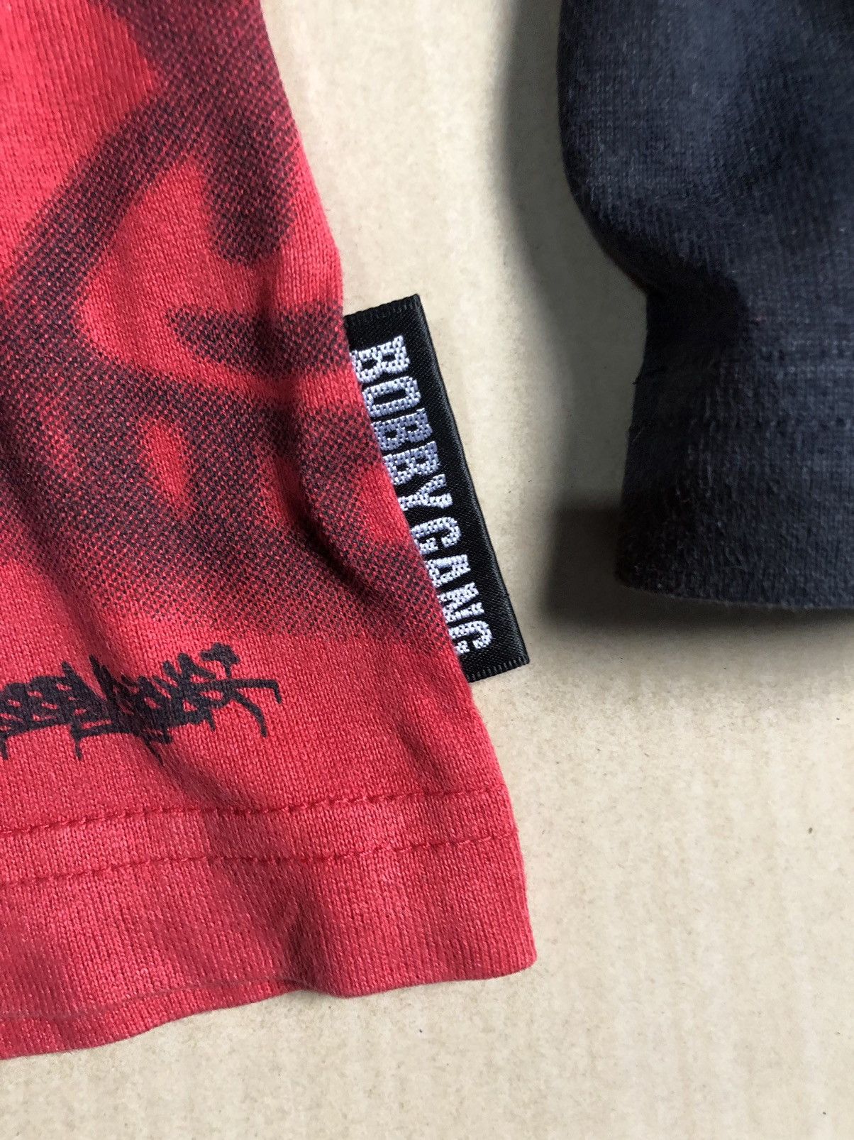 Other Vintage Bobby Gang Overprint Double Layer Longsleeve Size US L / EU 52-54 / 3 - 5 Thumbnail