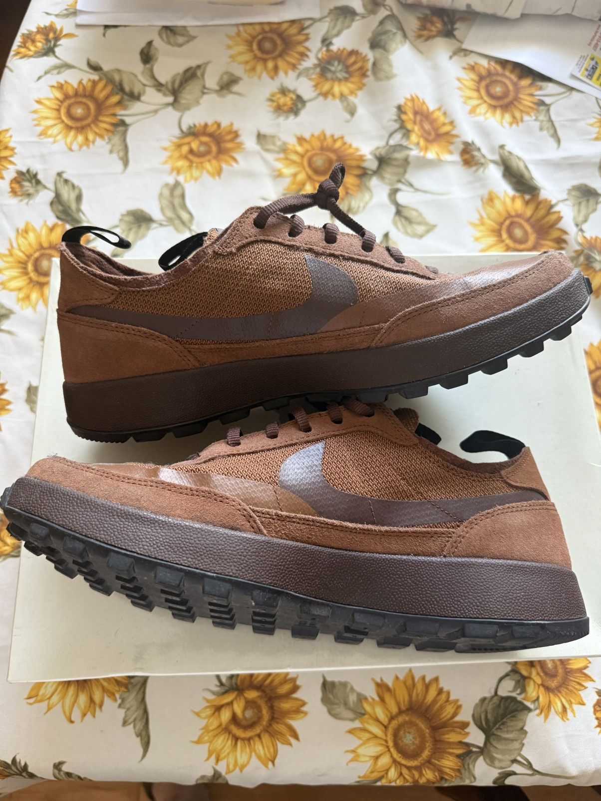 Nike Tom Sachs x Nike “GPS Brown” Size US 11 / EU 44 - 2 Thumbnail