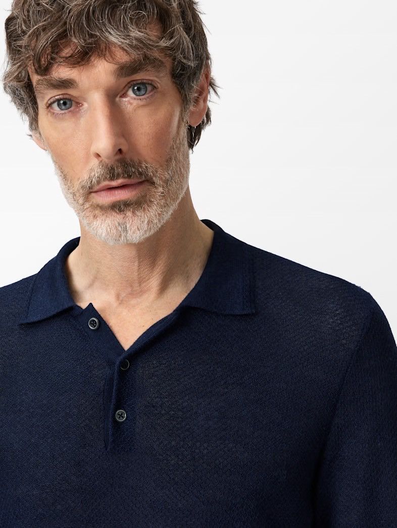 John Varvatos Venturi Polo Large Size US L / EU 52-54 / 3 - 3 Thumbnail