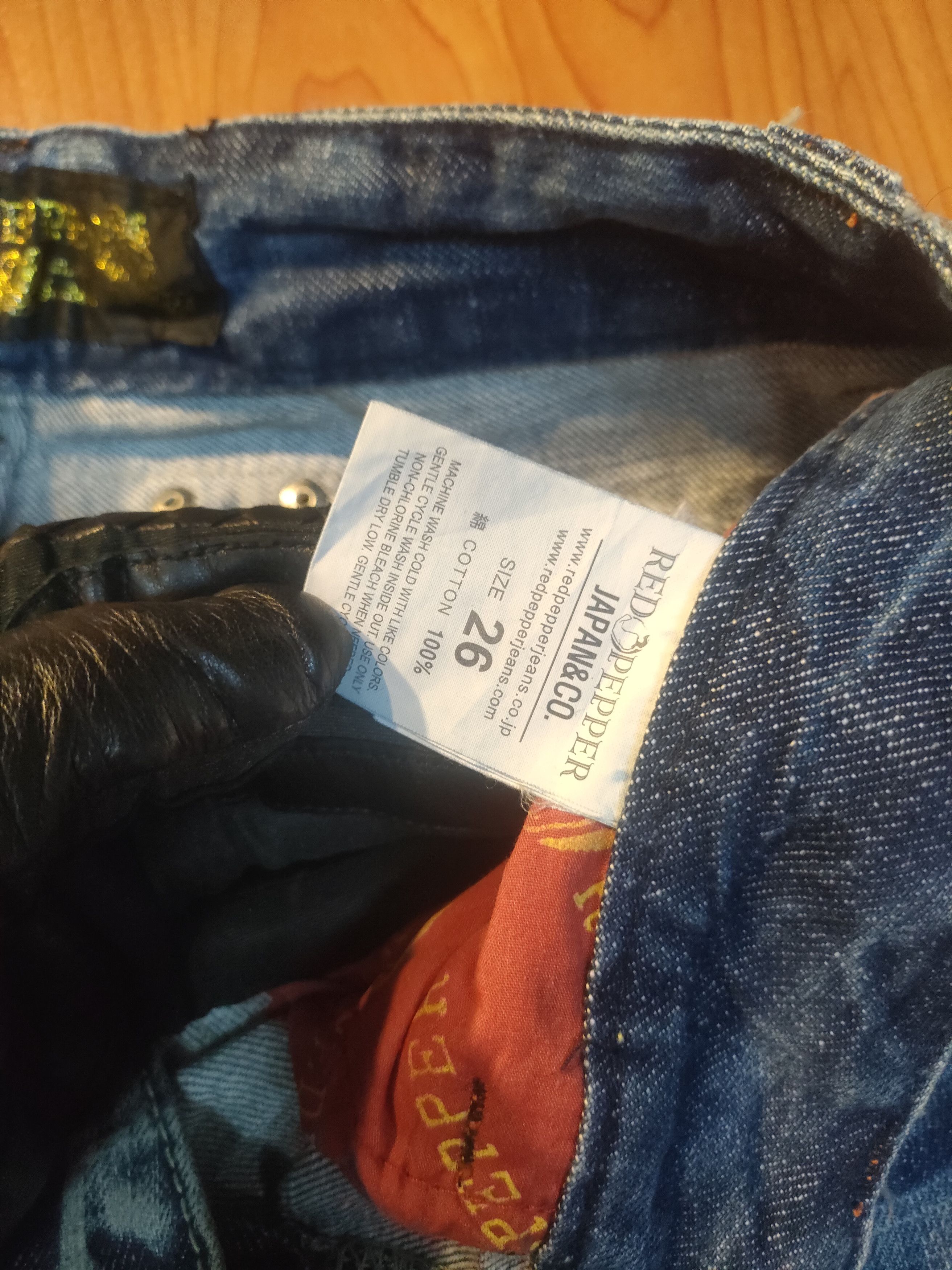 If Six Was Nine × Japanese Brand Flare🔥🔥Red Pepper Jeans Size US 29 - 5 Thumbnail