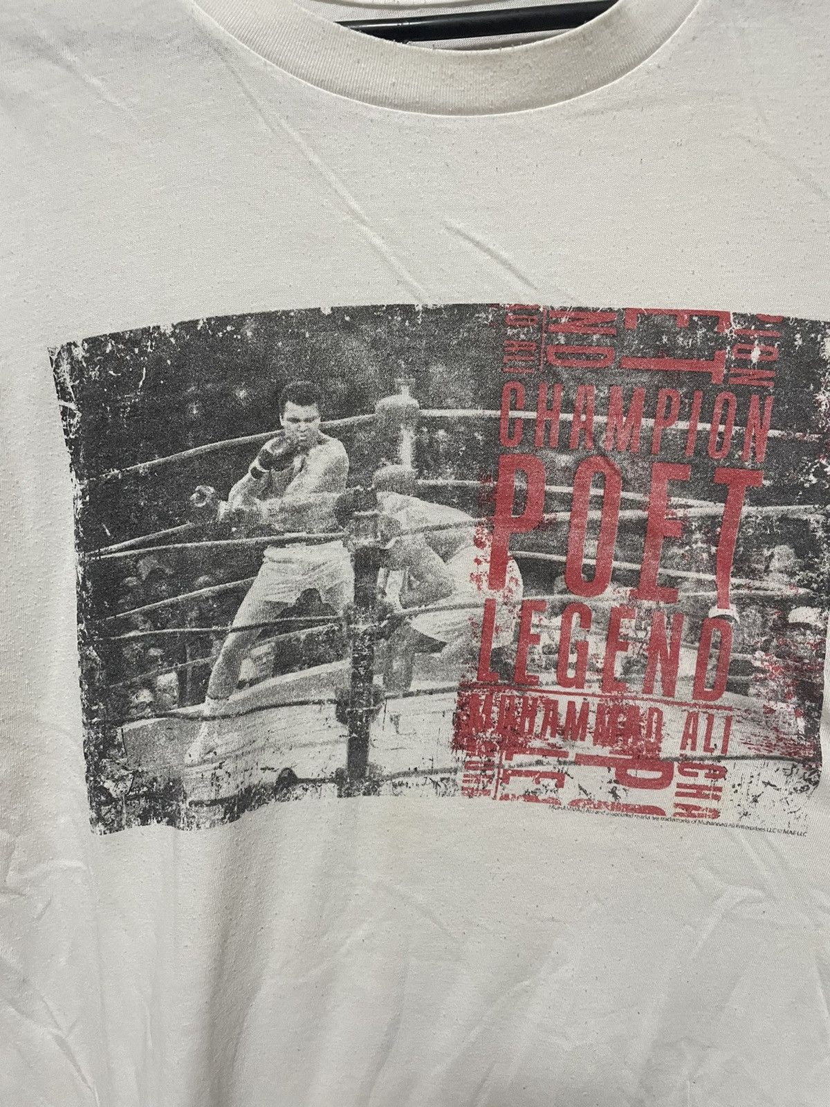 Vintage Vintage Muhammad Poet Legend Boxing Vintage Rap Tee Size US L / EU 52-54 / 3 - 2 Thumbnail