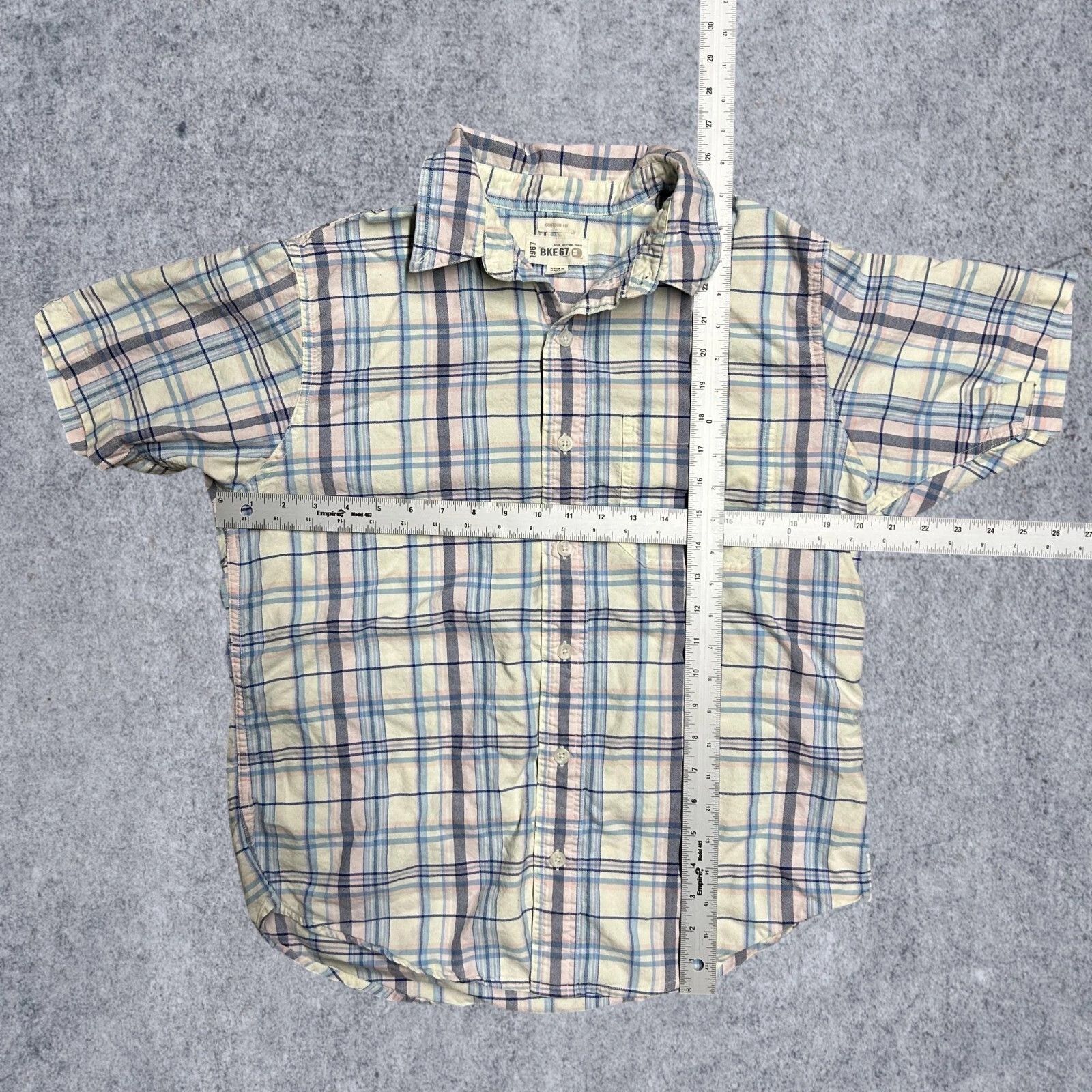 Buckle Black BKE 67 Short Sleeve Adult Medium Countour Fit Western Button Size US M / EU 48-50 / 2 - 4 Thumbnail