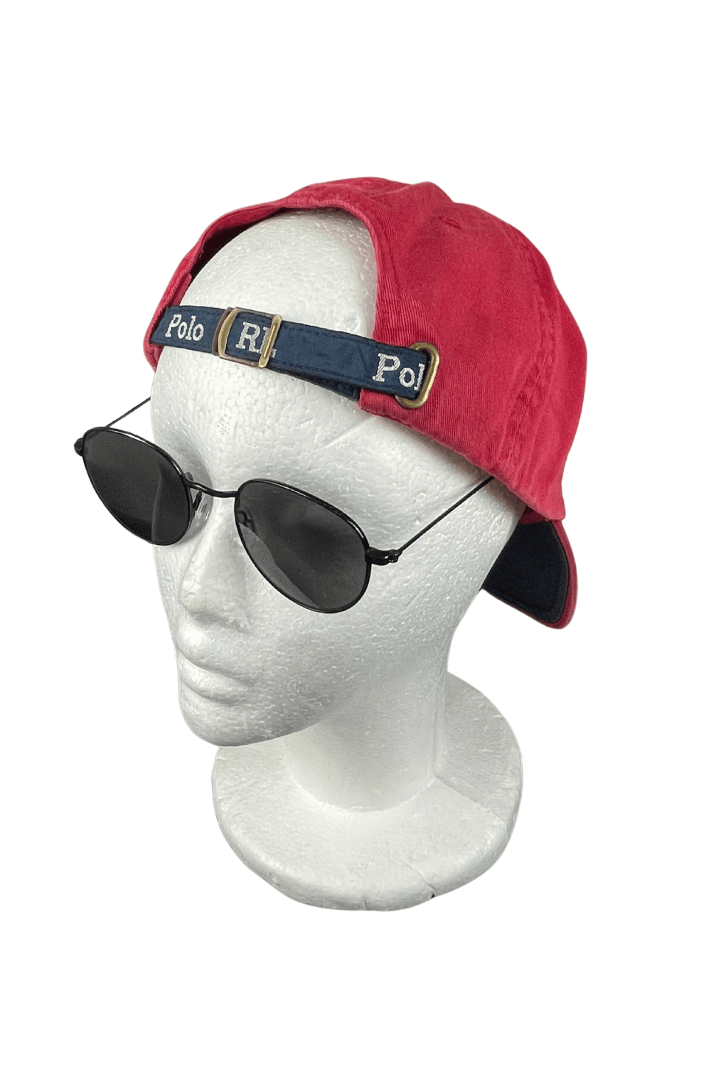 Polo Ralph Lauren 1990s Polo by Ralph Lauren Chenille-P Varsity Cap Size ONE SIZE - 4 Thumbnail
