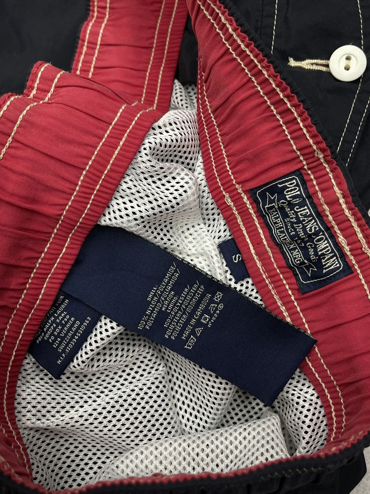 Polo Ralph Lauren Vintage Polo Ralph Lauren Jeans Company Black Shorts Y2K Size US 30 / EU 46 - 9 Thumbnail