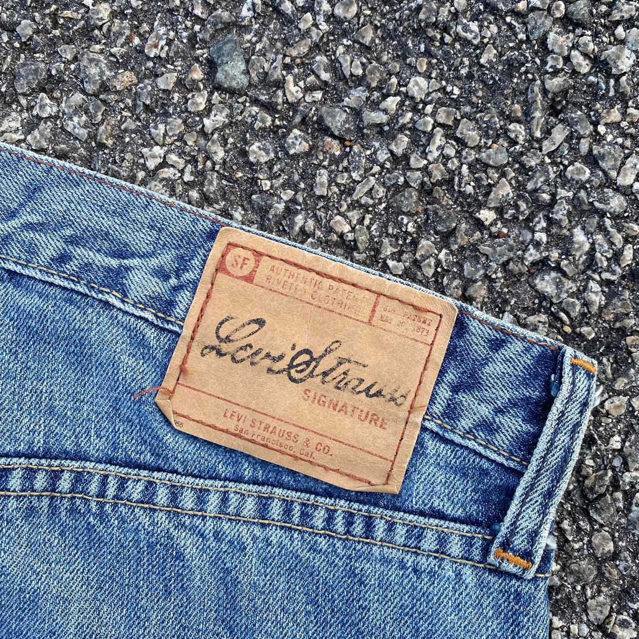 Levi's 💥Best Offer💥Vintage Levis Signature Baggy Denim Size US 34 / EU 50 - 13 Thumbnail