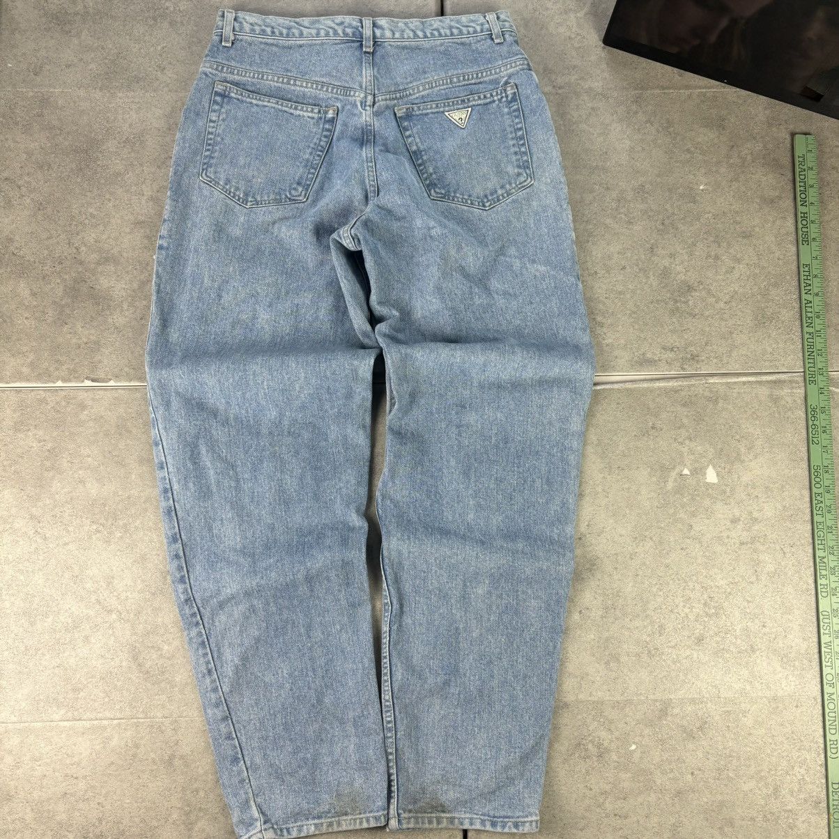 Guess Vintage 90s light wash guess jeans Size US 33 - 1 Thumbnail